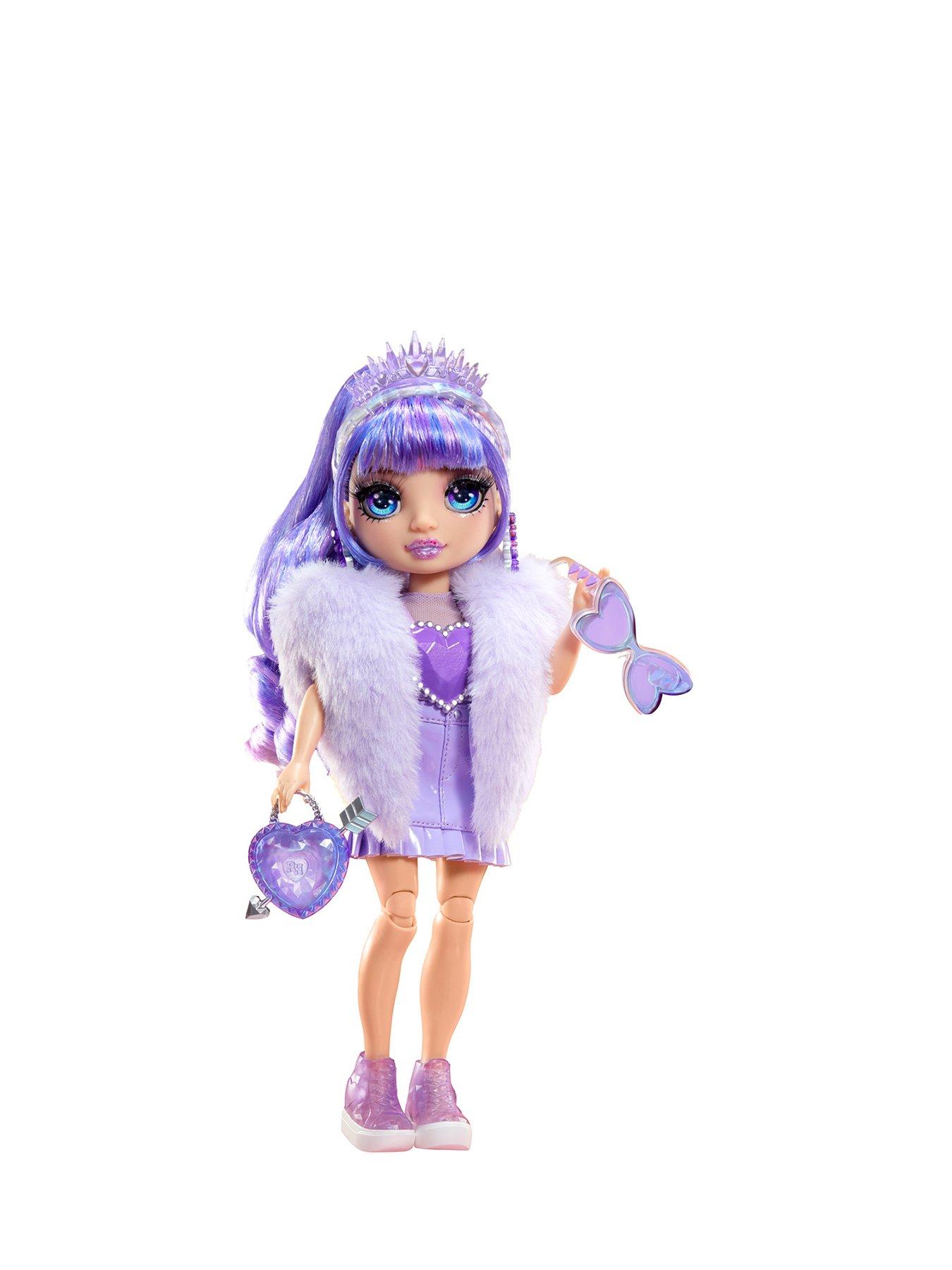 undefined Creative Crystal Fashion Doll- Violet (Purple)