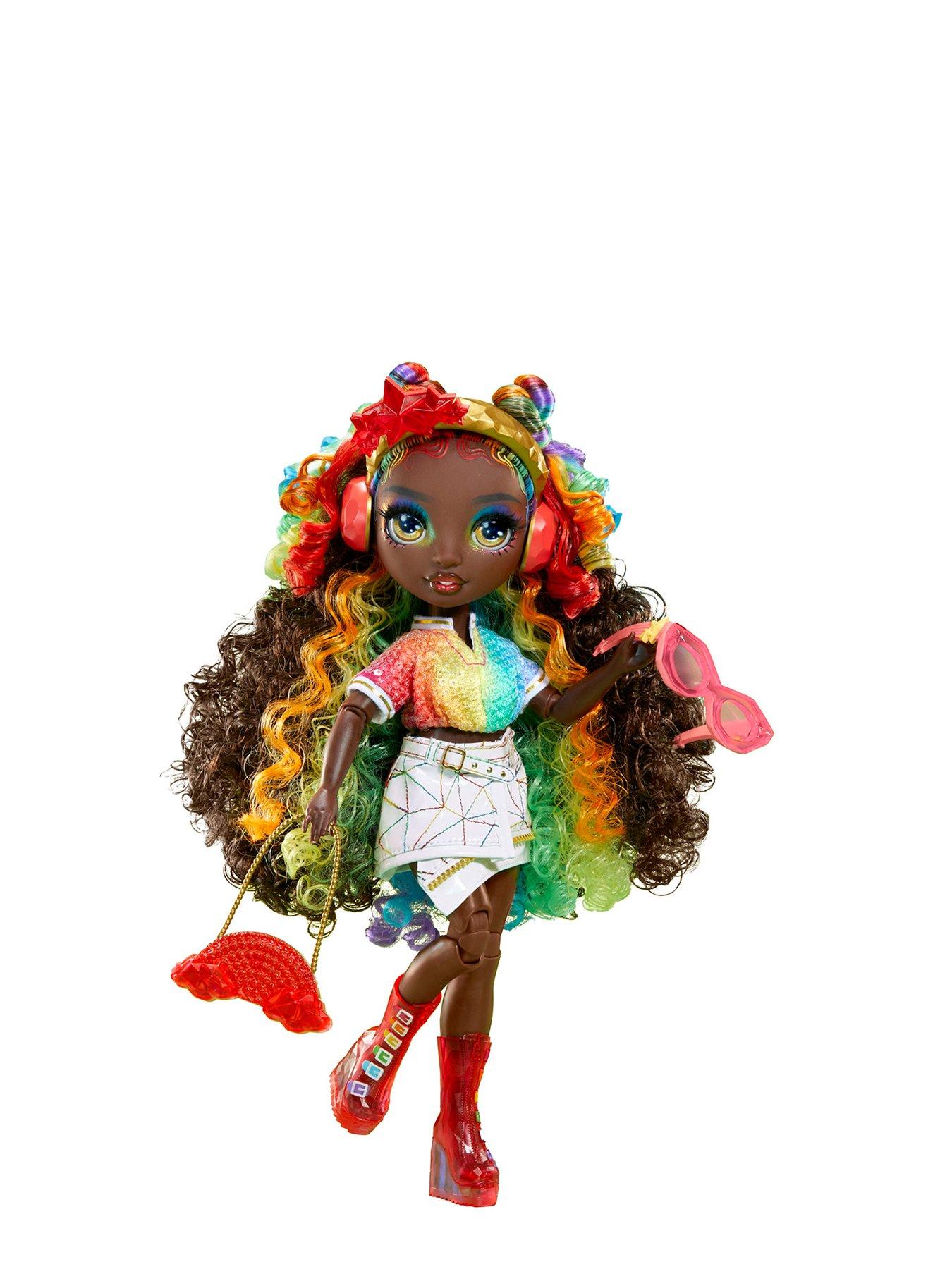 undefined Creative Crystal Fashion Doll- Iris Bow (Rainbow)