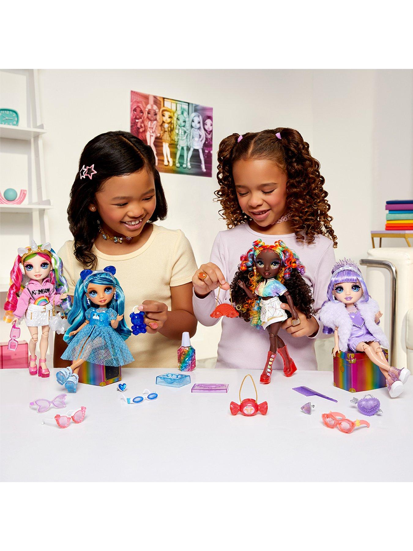  image of rainbow-high-creative-crystal-fashion-doll--iris-bow-rainbow