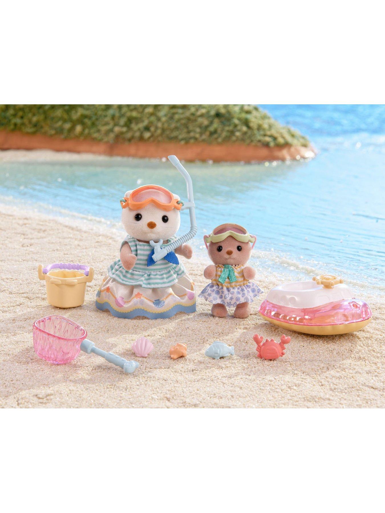 Image 3 of 6 of Sylvanian Families Sea Otter Family Playset