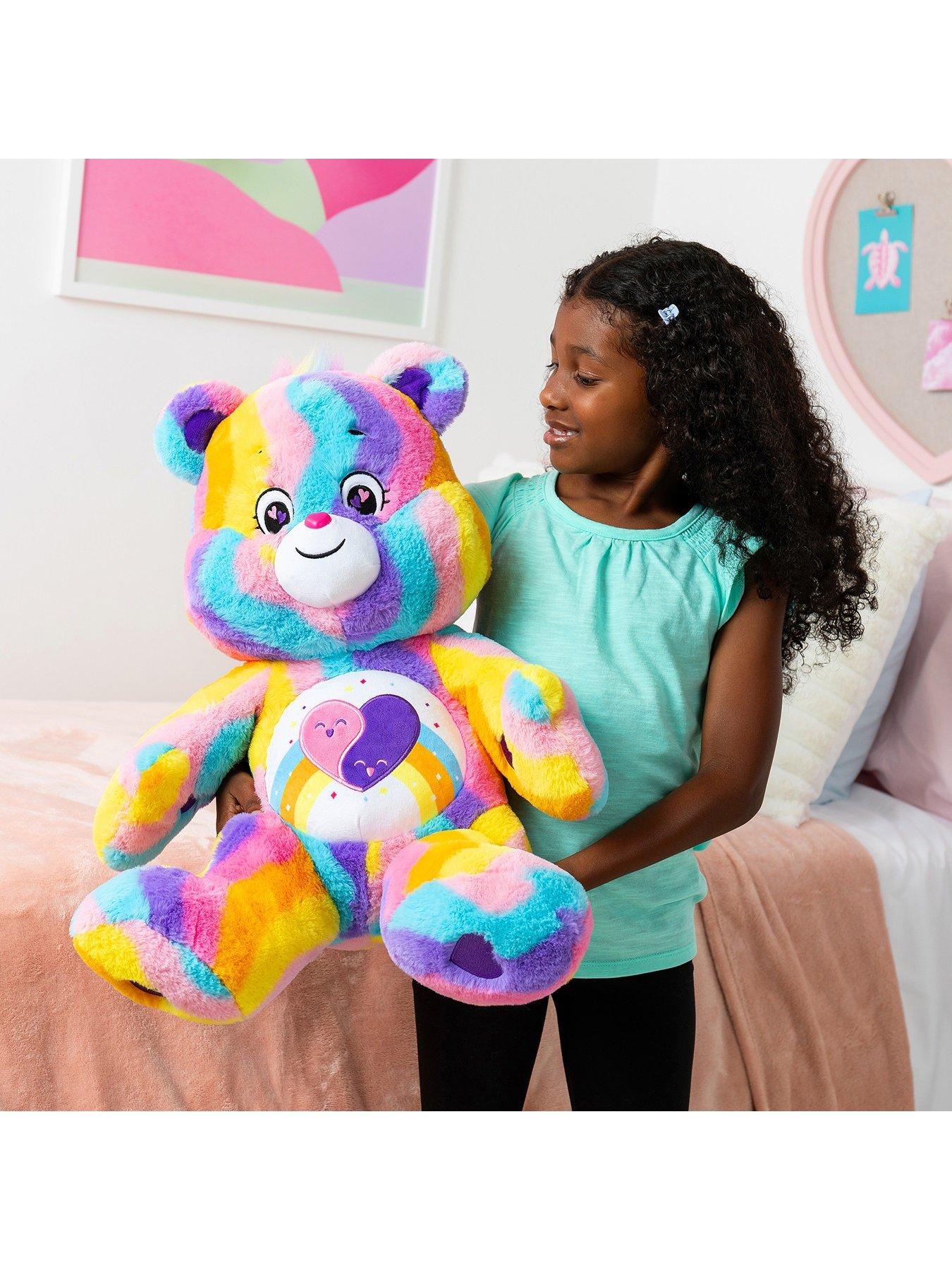  image of care-bears-60cm-jumbo-plush-friends-forever-bear-eco-friendly