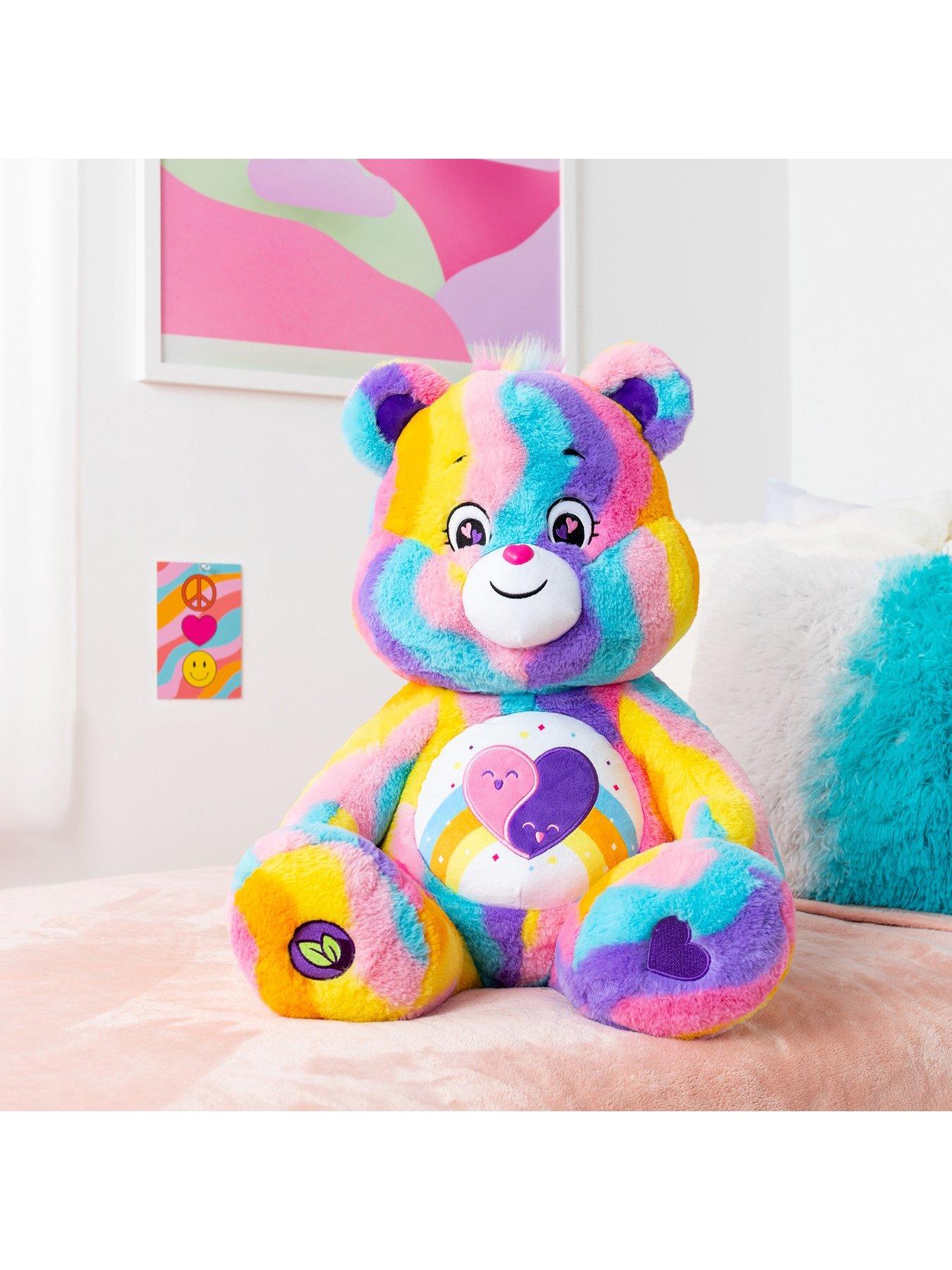  image of care-bears-60cm-jumbo-plush-friends-forever-bear-eco-friendly