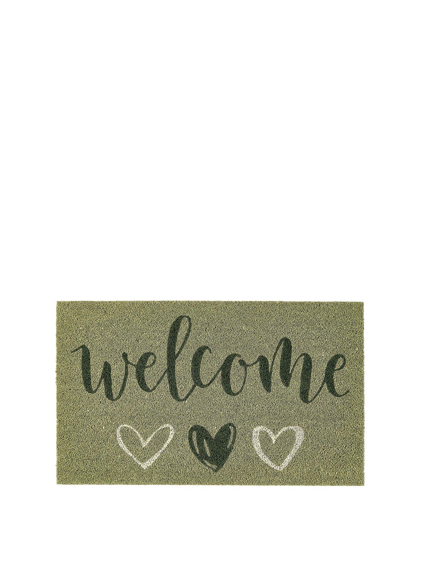  image of very-home-my-welcome-heart-doormat