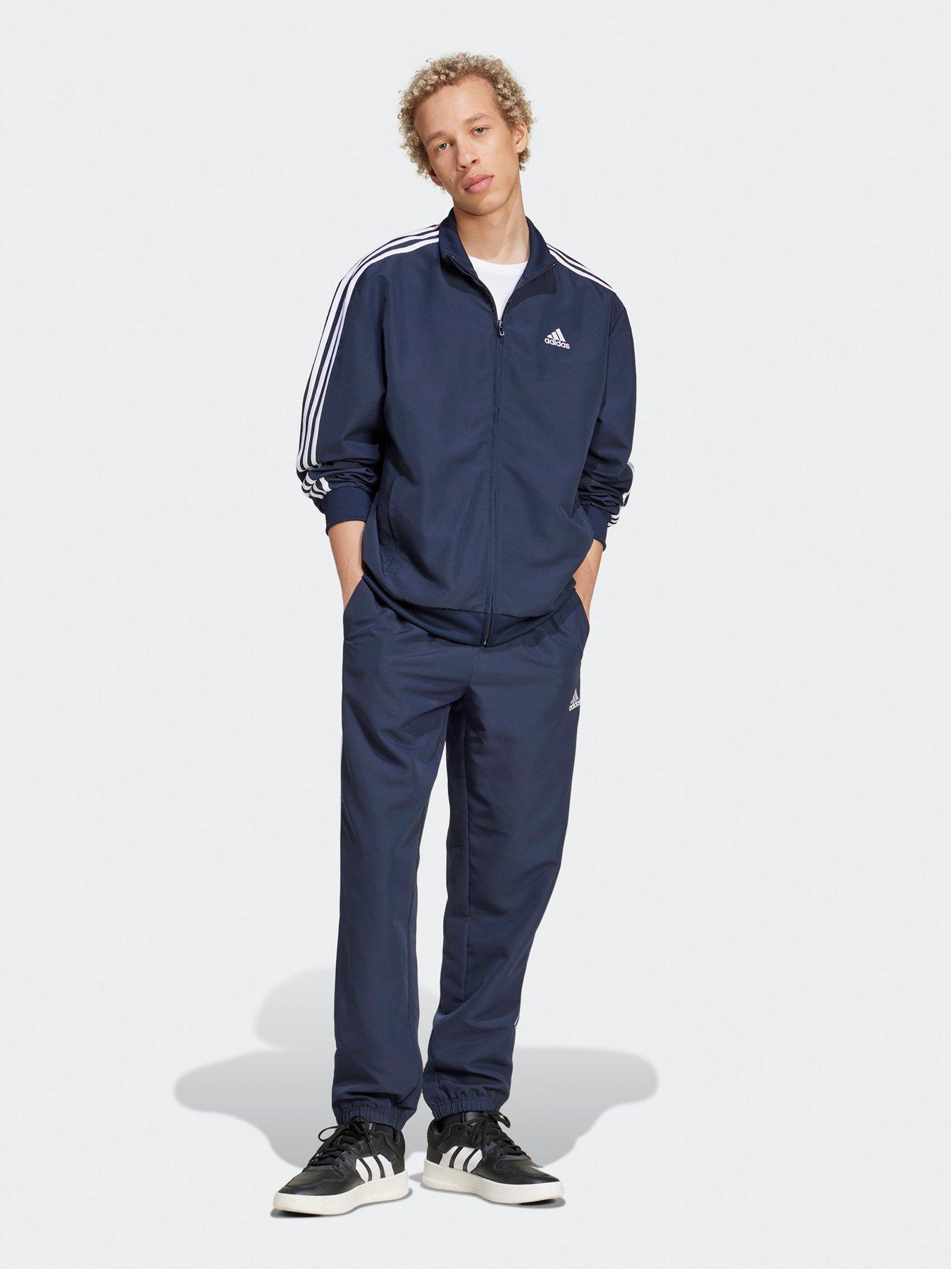 Image 3 of 5 of adidas Sportswear Men's 3-stripes Woven Track Suit - Blue