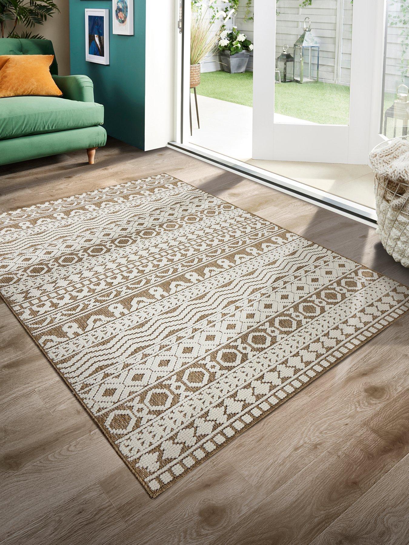 The Very Collection Atlas Graphic Flatweave Indoor/Outdoor Rug
