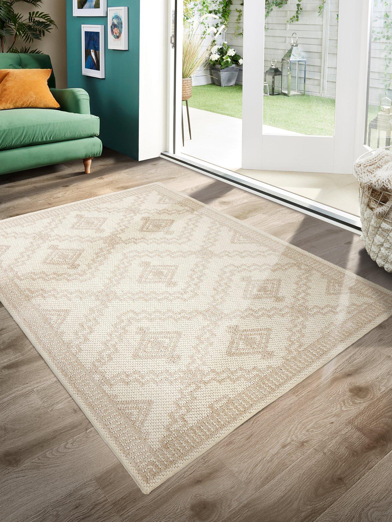 The Very Collection Atlas Diamond Flatweave Indoor/Outdoor Rug