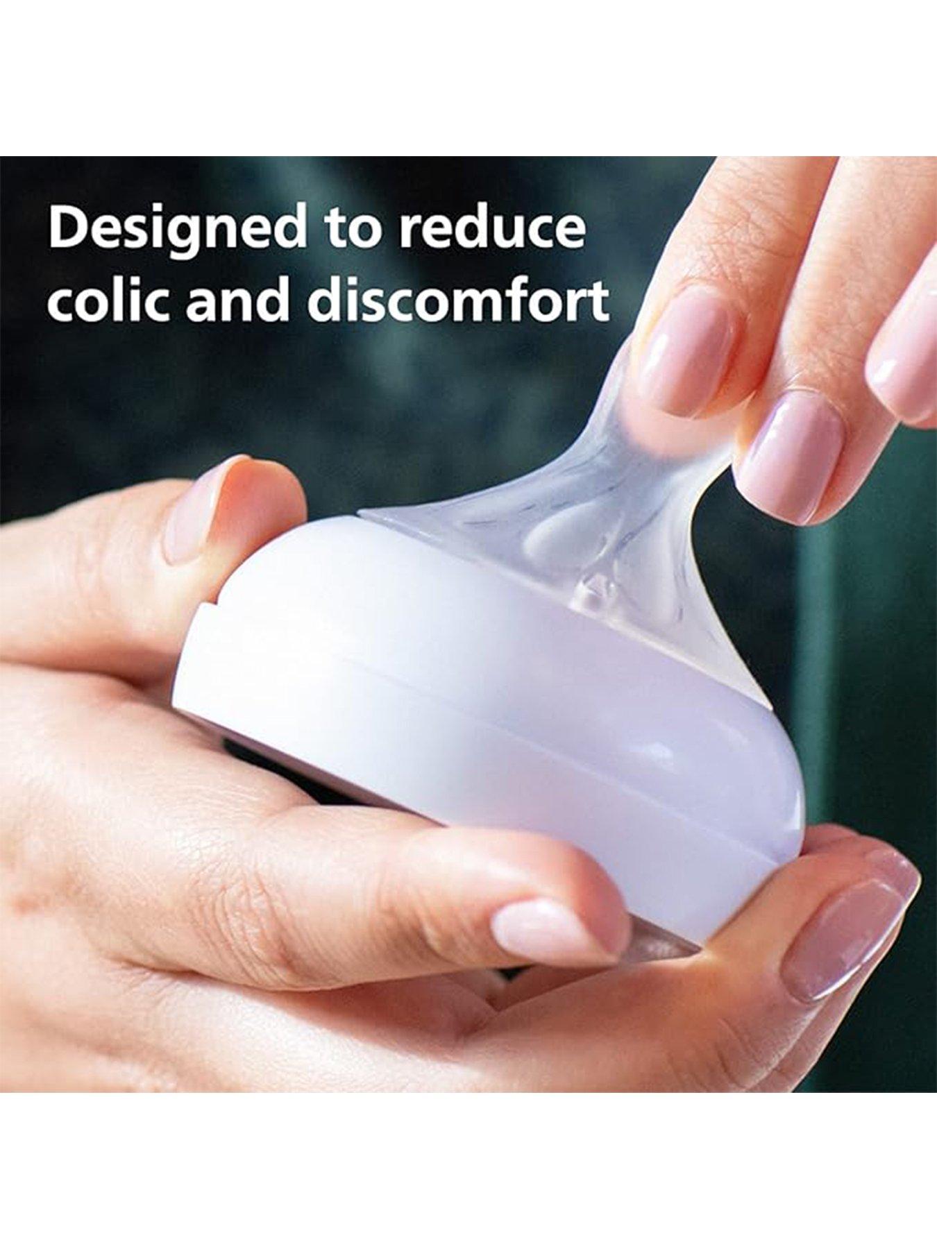 Image 5 of 7 of Avent Philips Avent Baby Bottle Newborn Gift Set - 4x Baby Bottles, Soother and Bottle Brush, SCD838/11