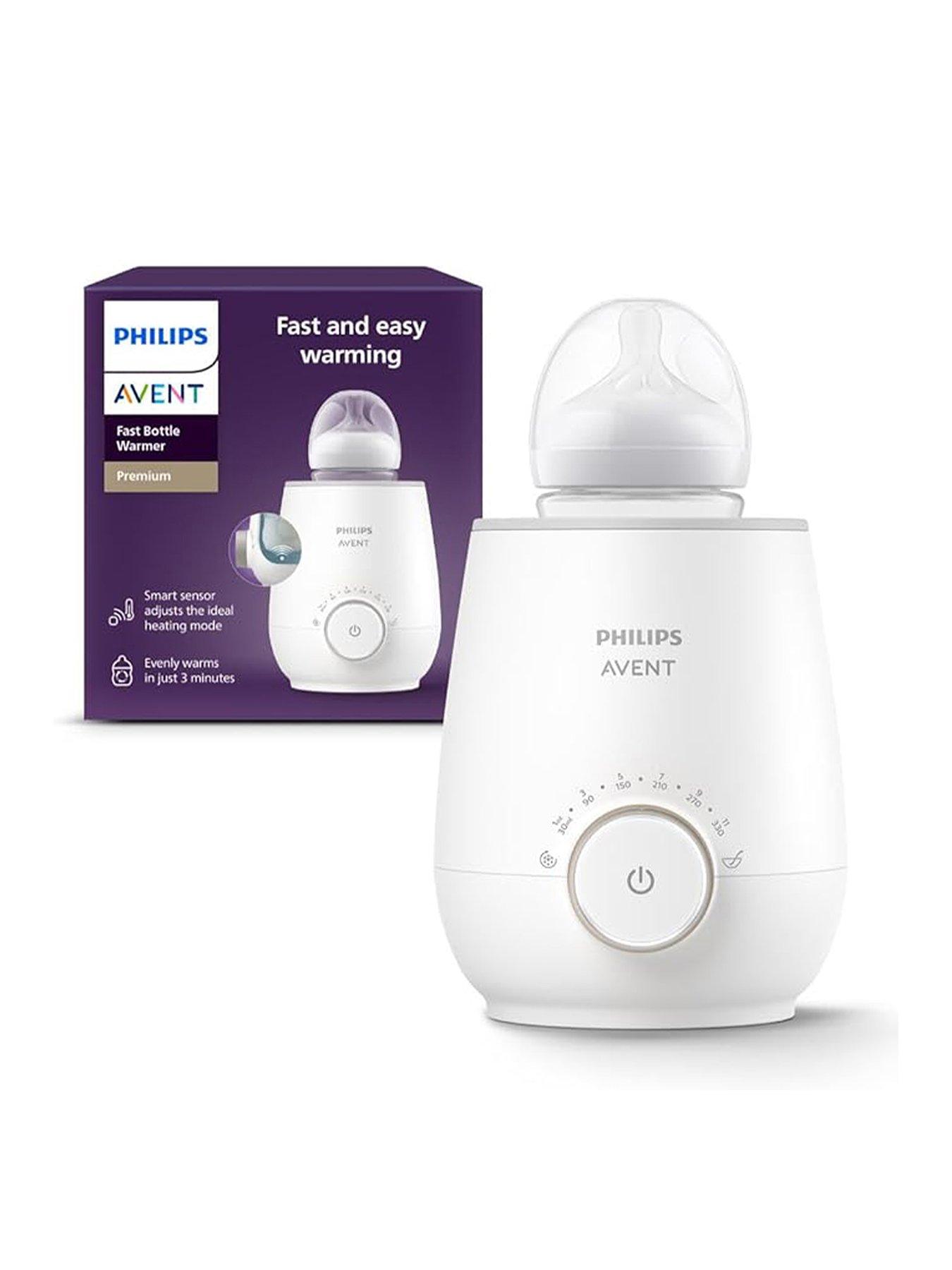 Avent Philips Avent Premium Fast Bottle Warmer with Smart Temperature Control for Even Warming, SCF358/00