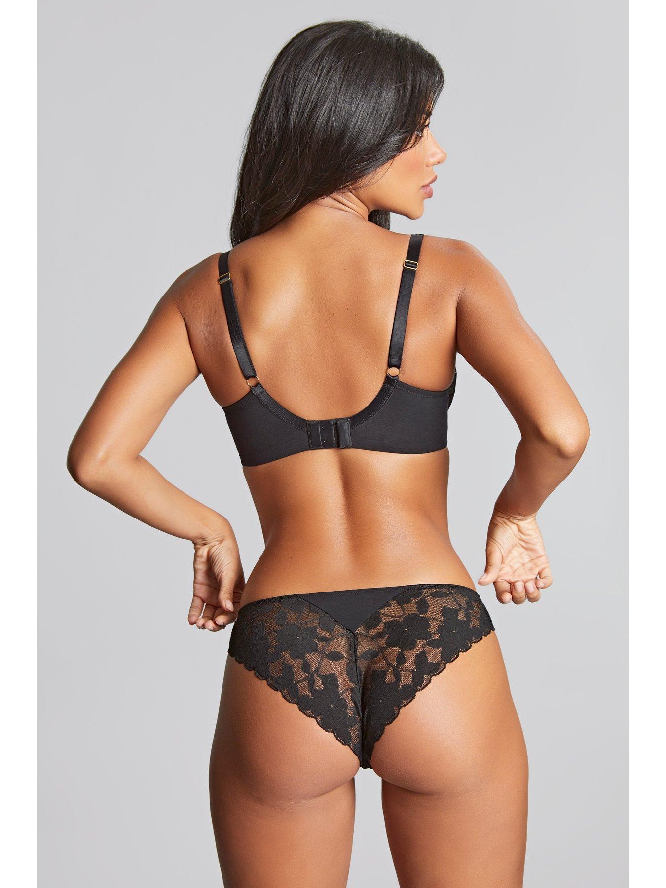  image of panache-amour-black-brazilian-brief-black