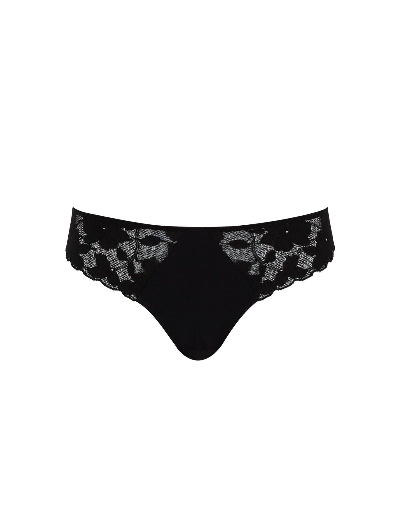  image of panache-amour-black-brazilian-brief-black