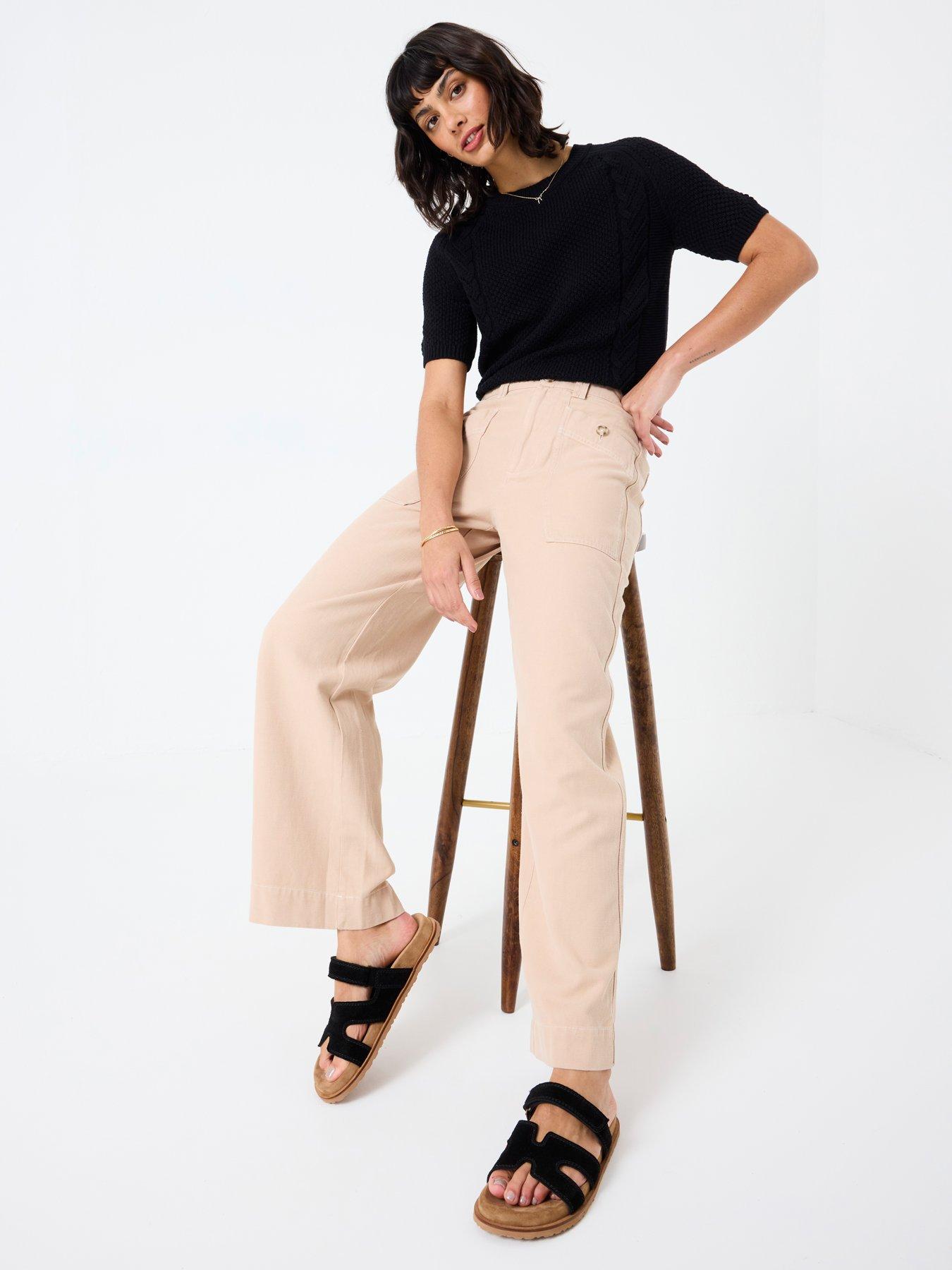 Image 3 of 4 of FatFace Eden Trousers - Pink