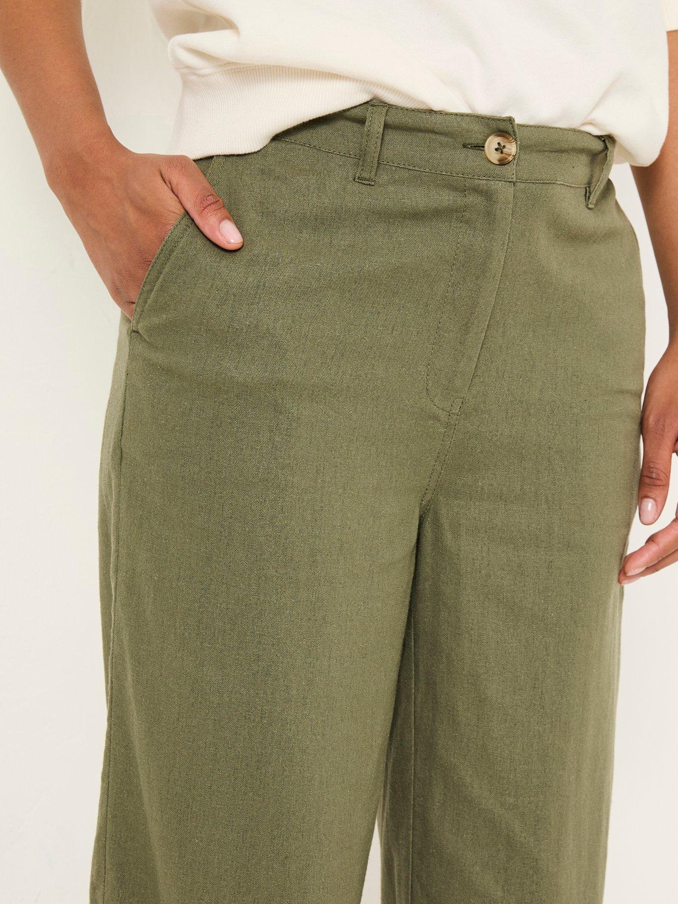  image of fatface-ellie-trouser-green