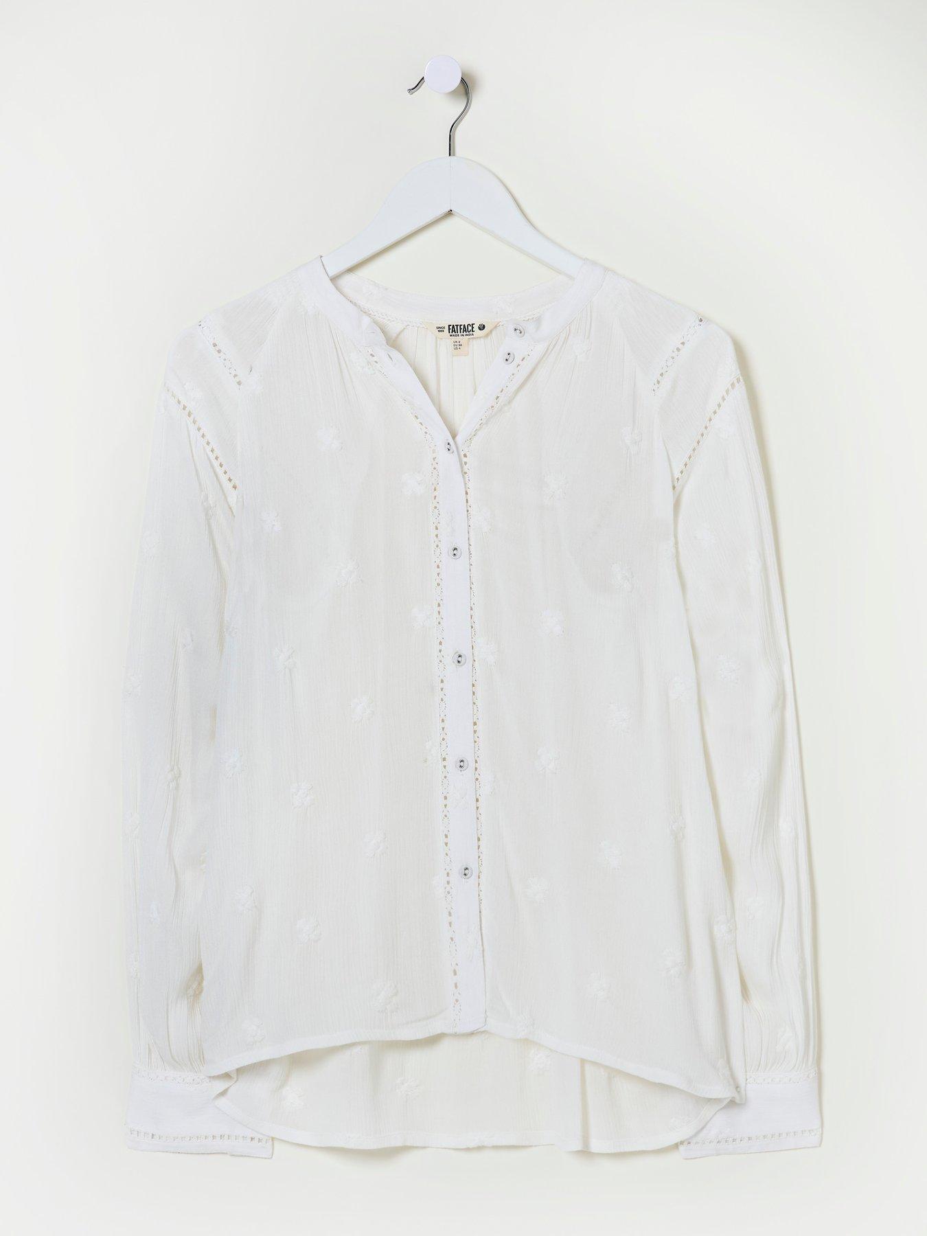 image of fatface-orla-embroidered-blouse-white