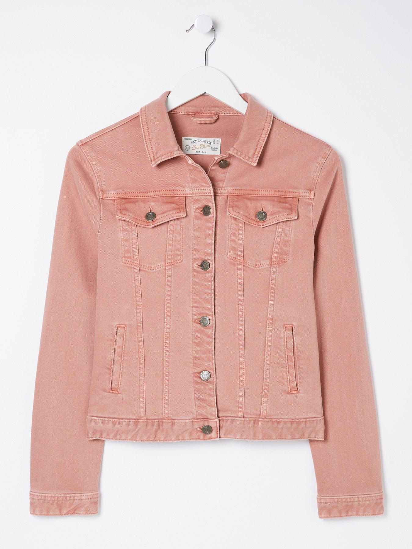  image of fatface-tasha-denim-jacket-pink