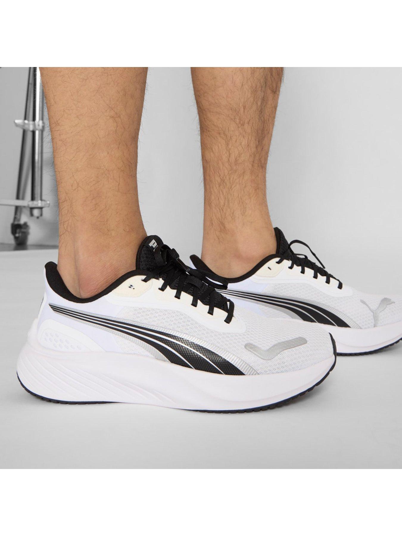 Image 6 of 8 of Puma Unisex Running Pounce Lite Trainers - White