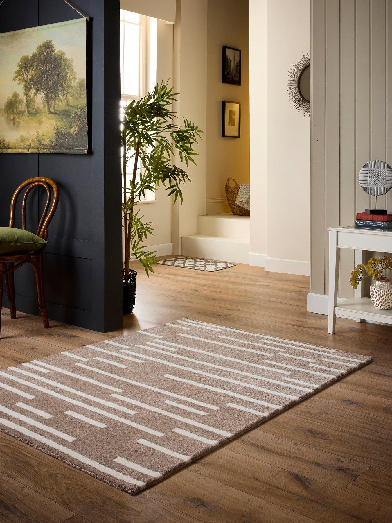 very-home-classic-broken-striped-100-pure-wool-rug