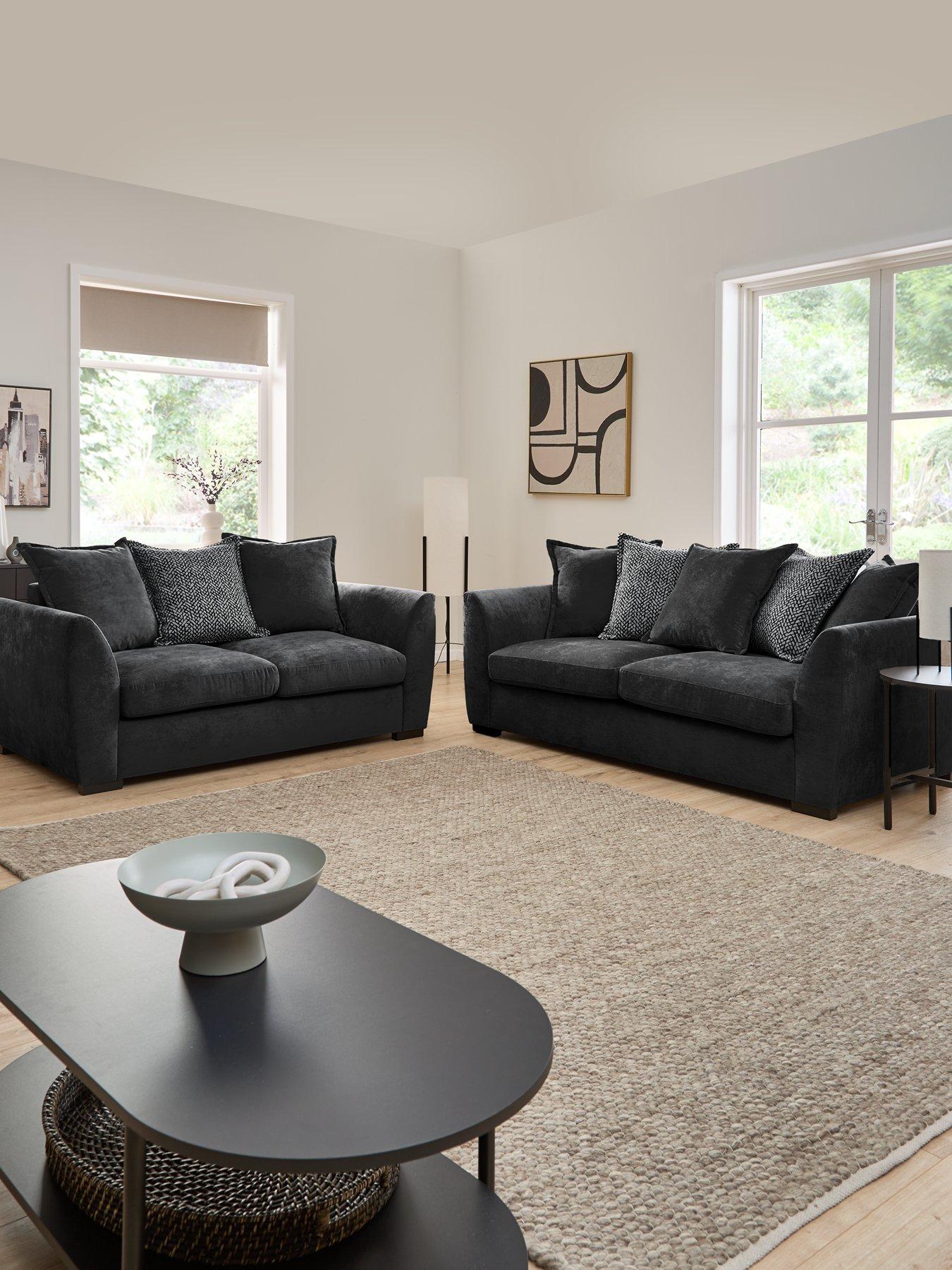 The Very Collection Havana 3 Seater + 2 Seater Sofa Set (Buy  &  SAVE!) - FSC Certified