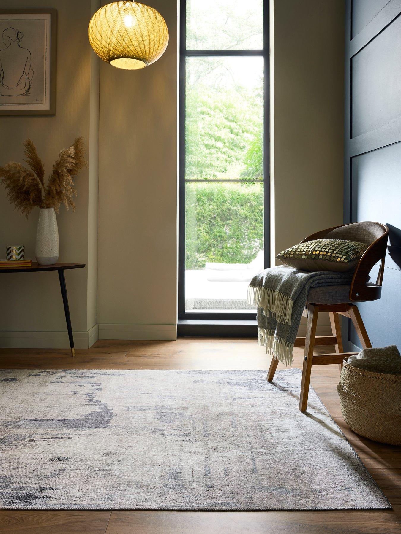  image of very-home-washable-abstract-rug-multi