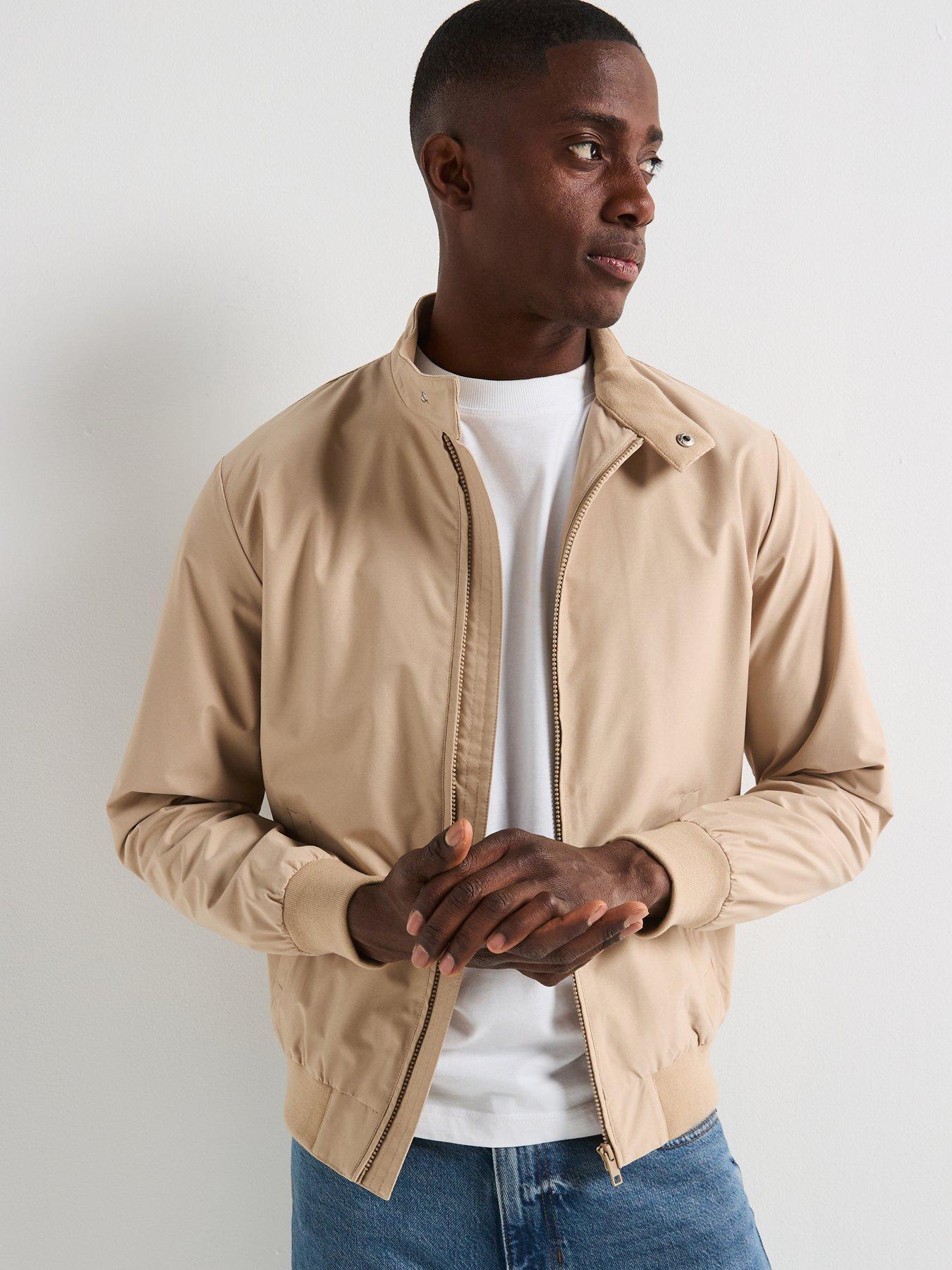  image of the-very-collection-harrington-jacket-beige