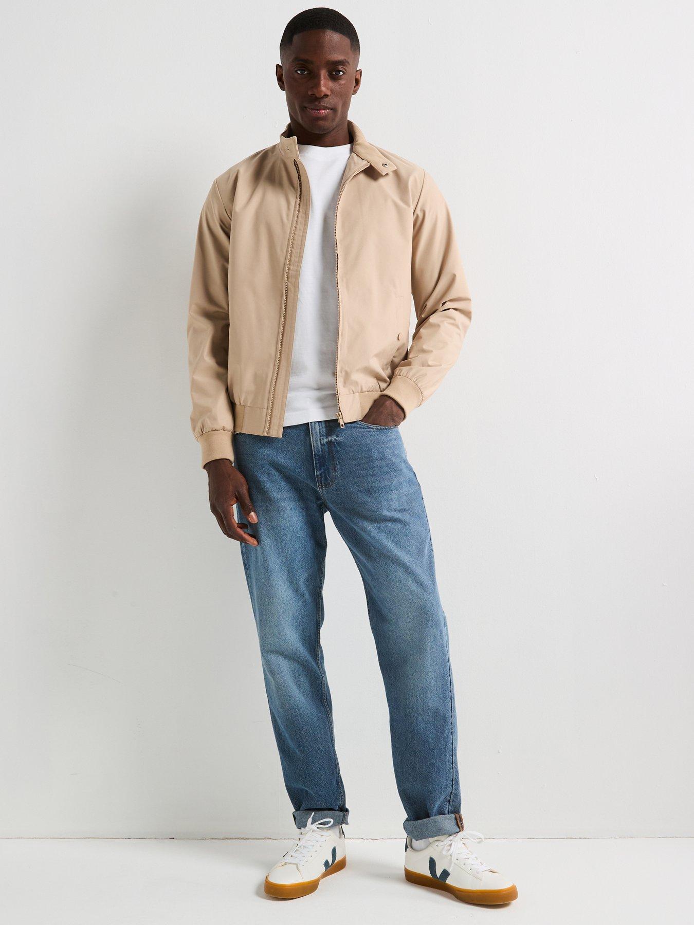  image of the-very-collection-harrington-jacket-beige
