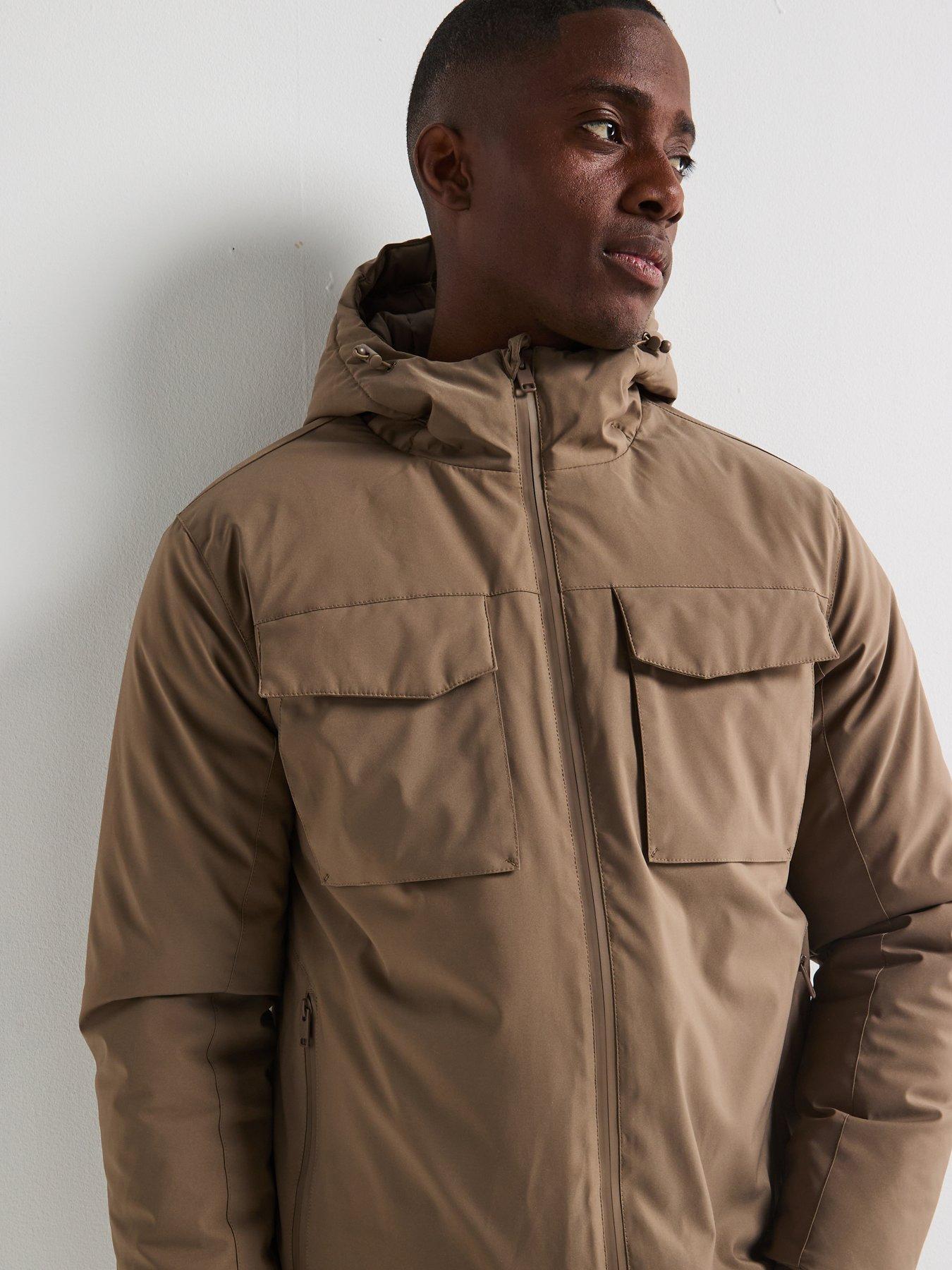 Image 4 of 6 of Very Man 4 Pocket Padded Jacket - Beige