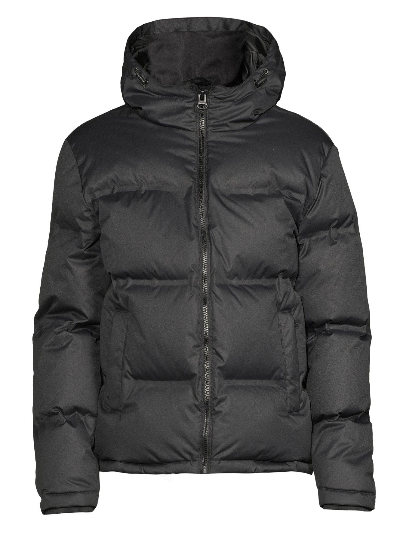 Image 7 of 7 of The Very Collection Feather and Down Heatsealed Midweight Padded Jacket - Black