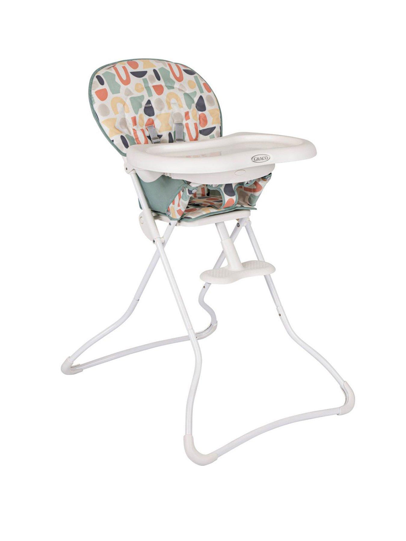 Image 1 of 7 of Graco Snack N' Stow Highchair - Playtime