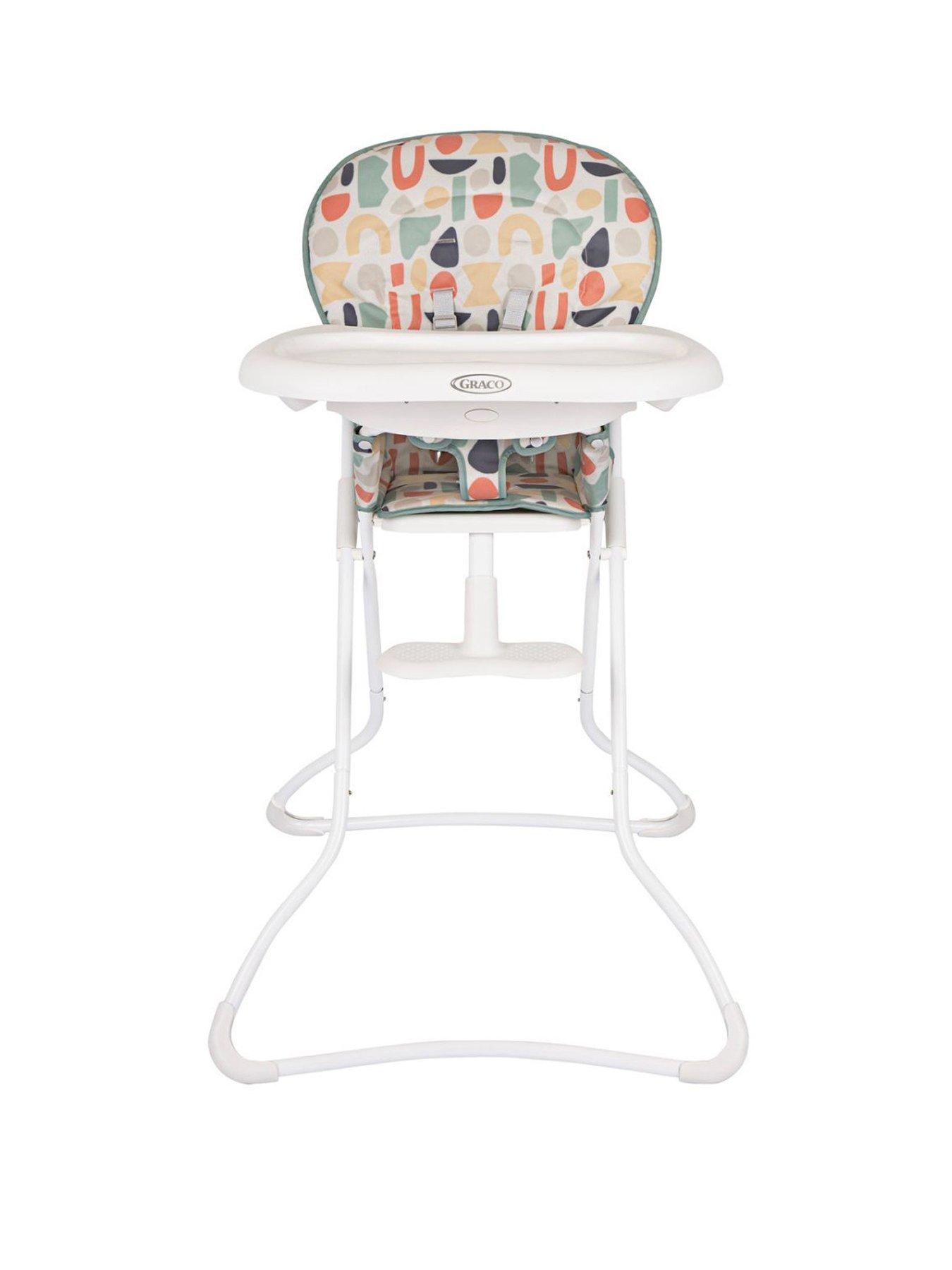 Image 2 of 7 of Graco Snack N' Stow Highchair - Playtime