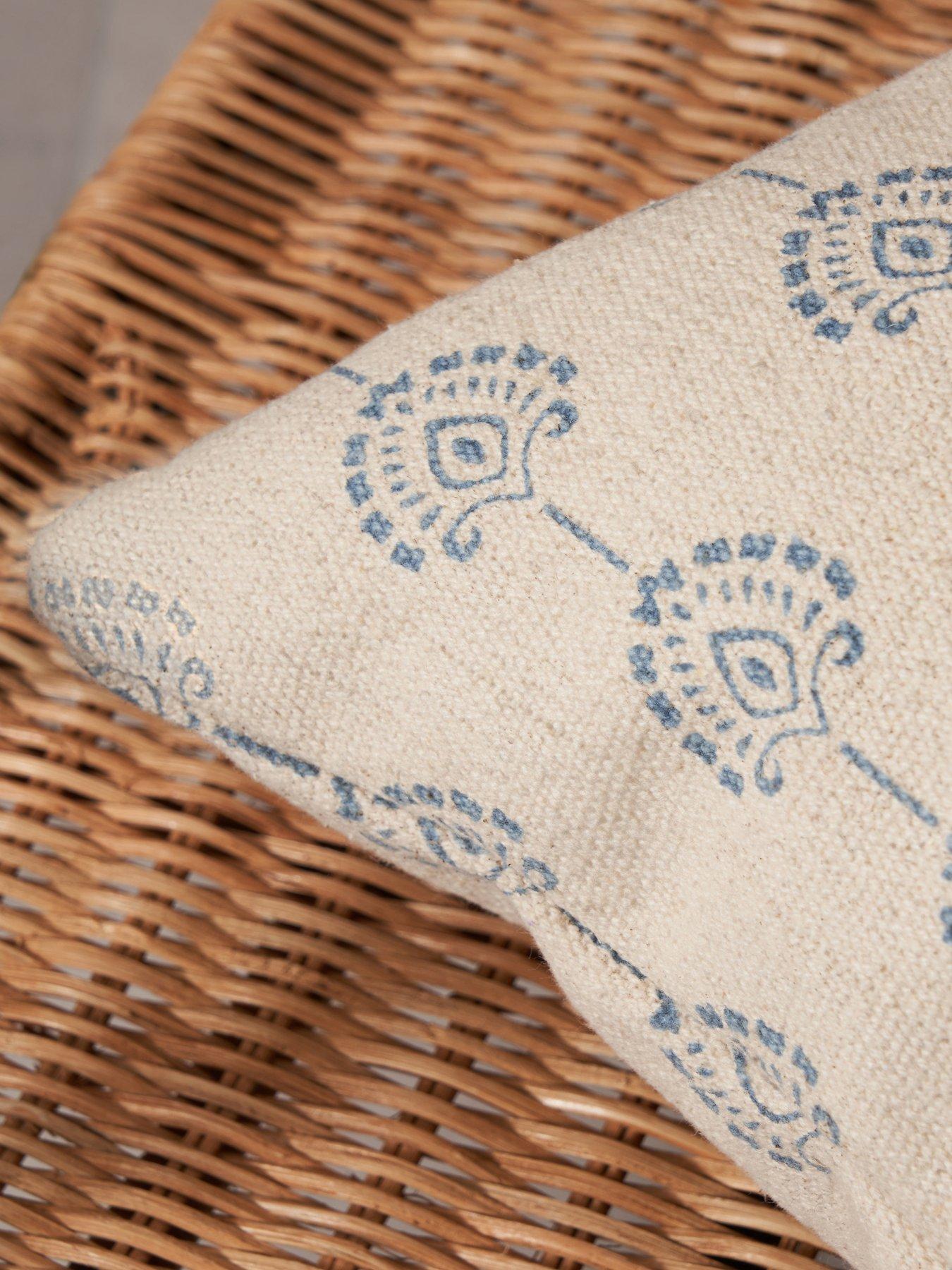 Image 4 of 4 of The Very Collection Block Print Cushion