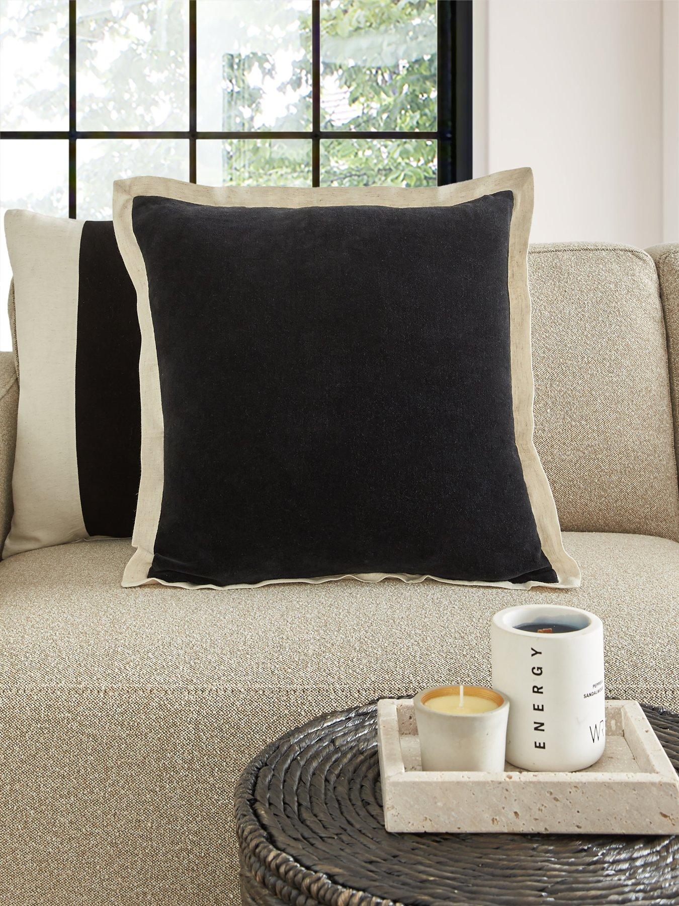 michelle-keegan-home-velvet-frame-cushion