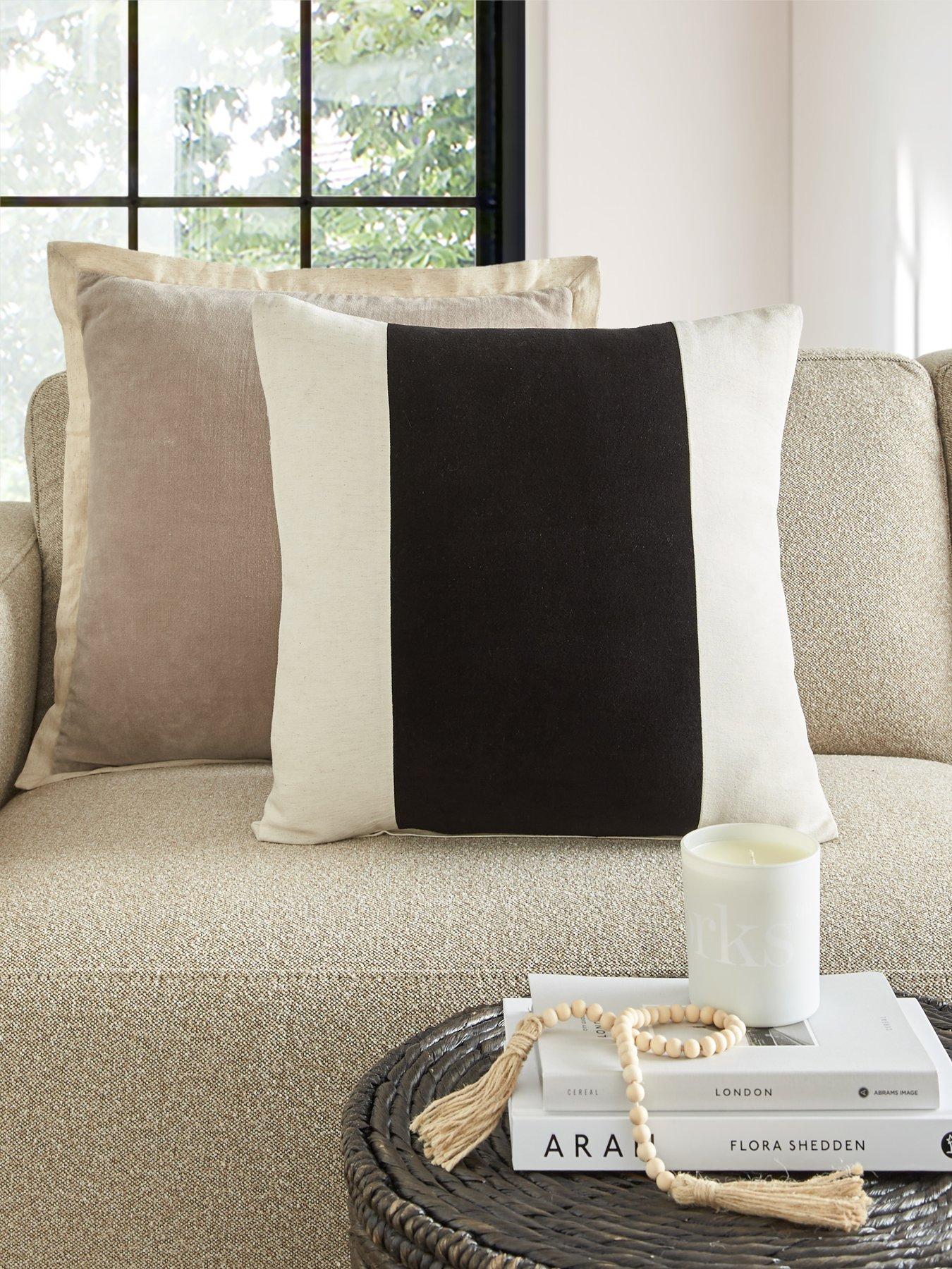 front image of the-very-collection-panel-square-cushion