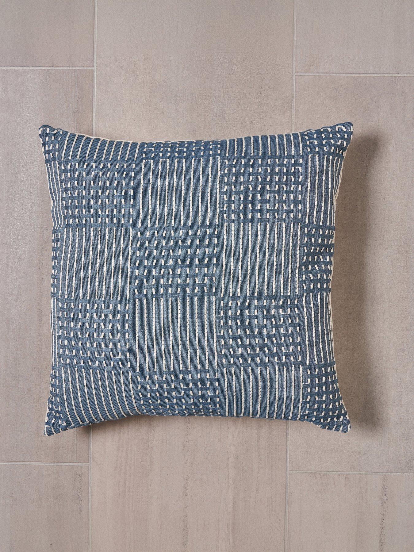 Very Home Checker Jacquard Cushion
