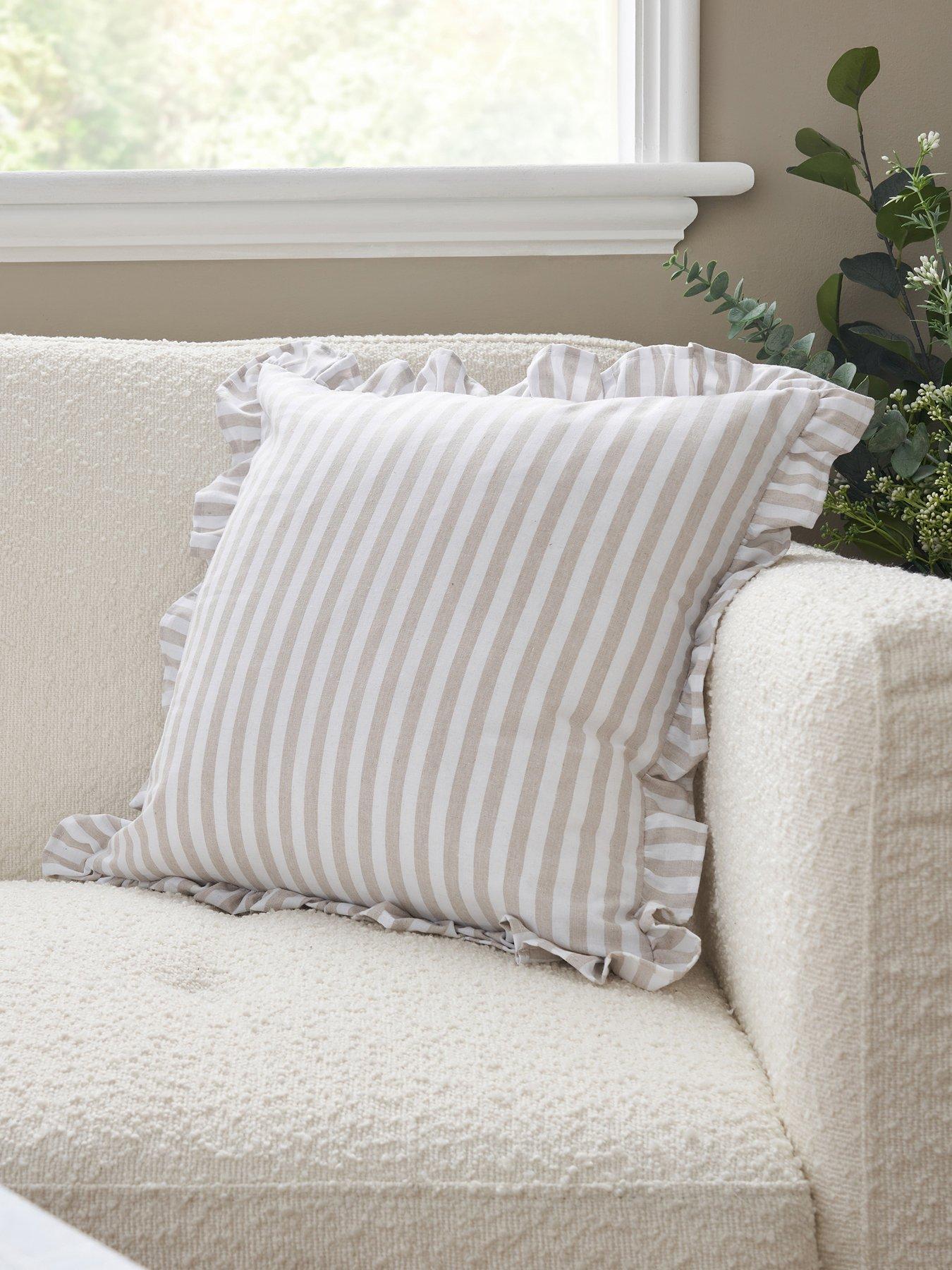 The Very Collection Rustic Harmony Stripe Cushion