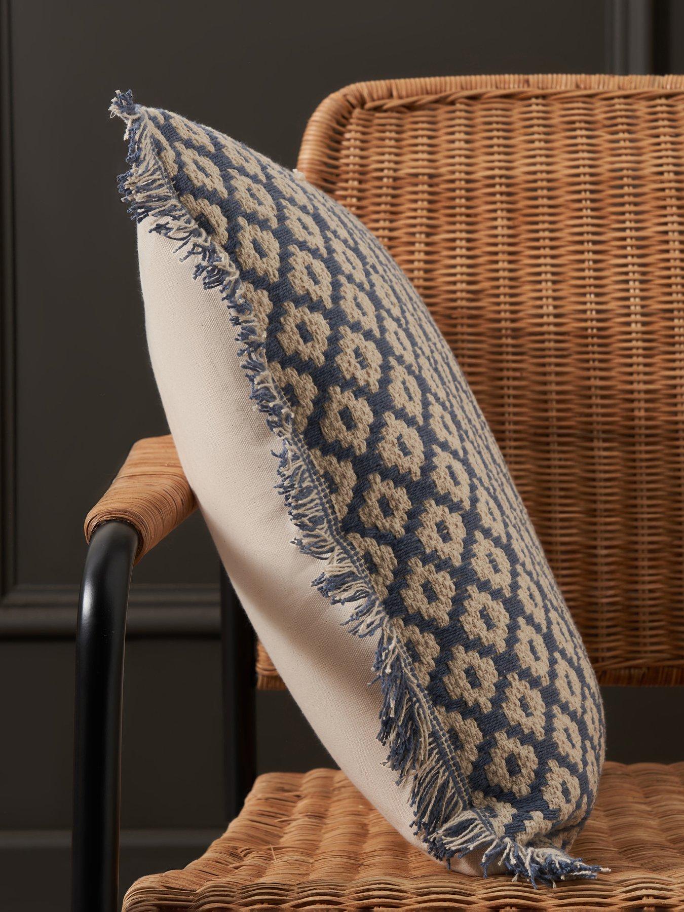 Image 3 of 7 of Very Home Loft Diamonds Cushion