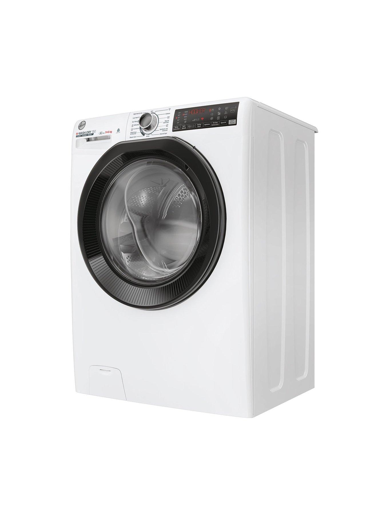  image of hoover-h-washampdry-h3dps4966tamb-80-96kgwasher-dryer-1400-spin-wifi--nbspwhite