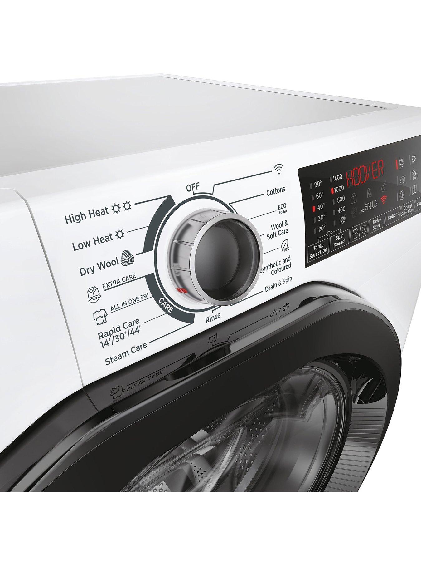 image of hoover-h-washampdry-h3dps4966tamb-80-96kgwasher-dryer-1400-spin-wifi--nbspwhite