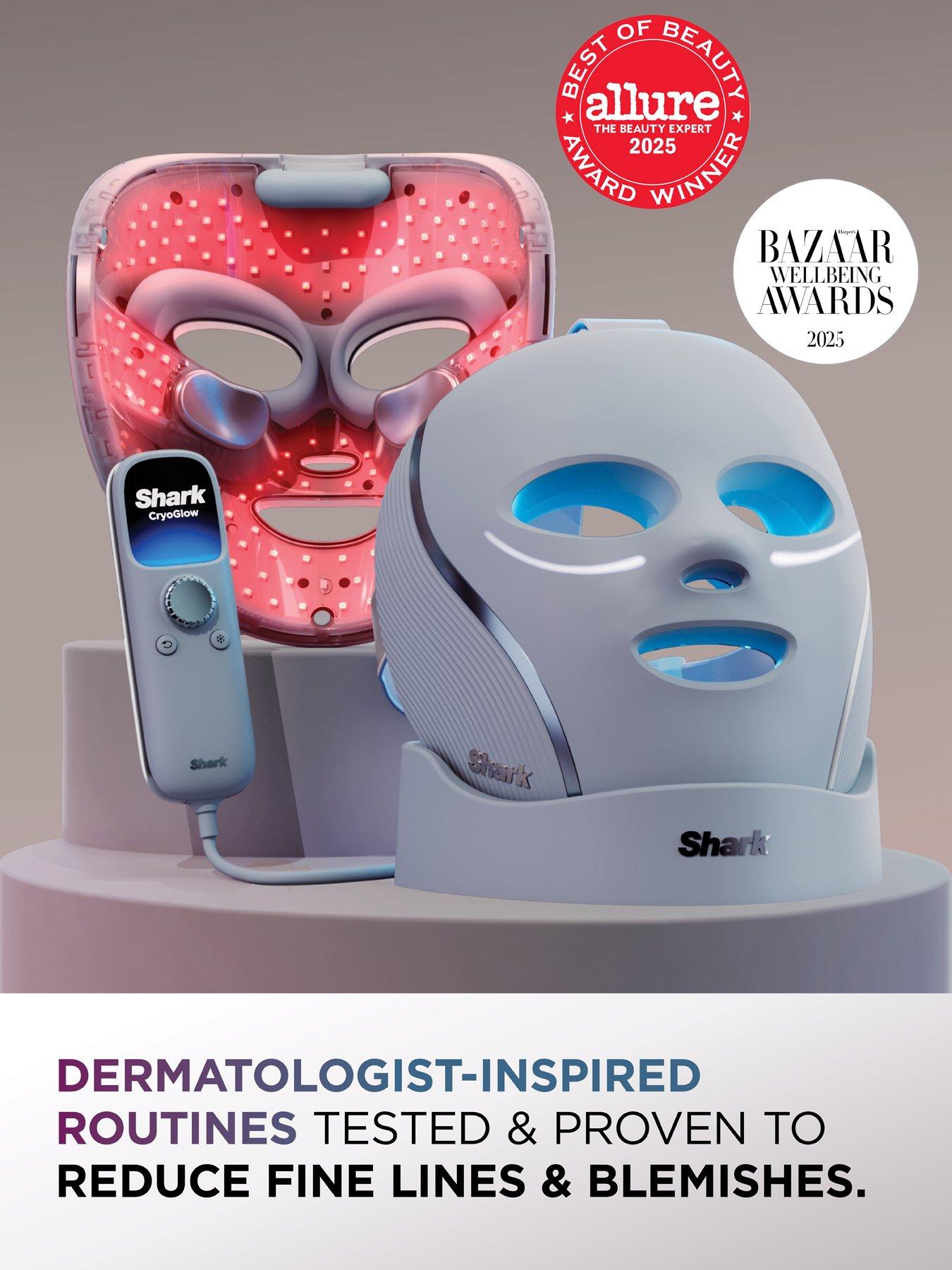 Image 2 of 7 of Shark CryoGlow Under-Eye Cooling &amp; LED Anti-Ageing Mask FW312UKPL