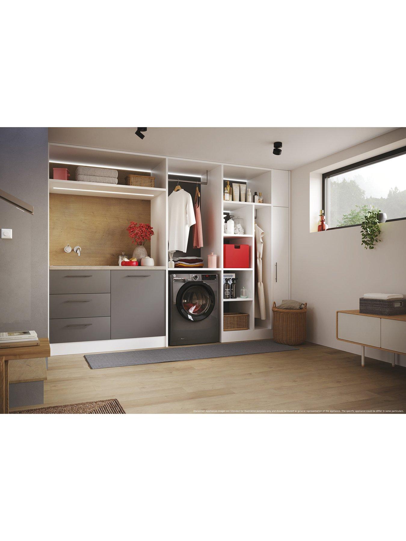  image of hoover-h3wps4126tambr80-12kg-h-wash-350-graphite