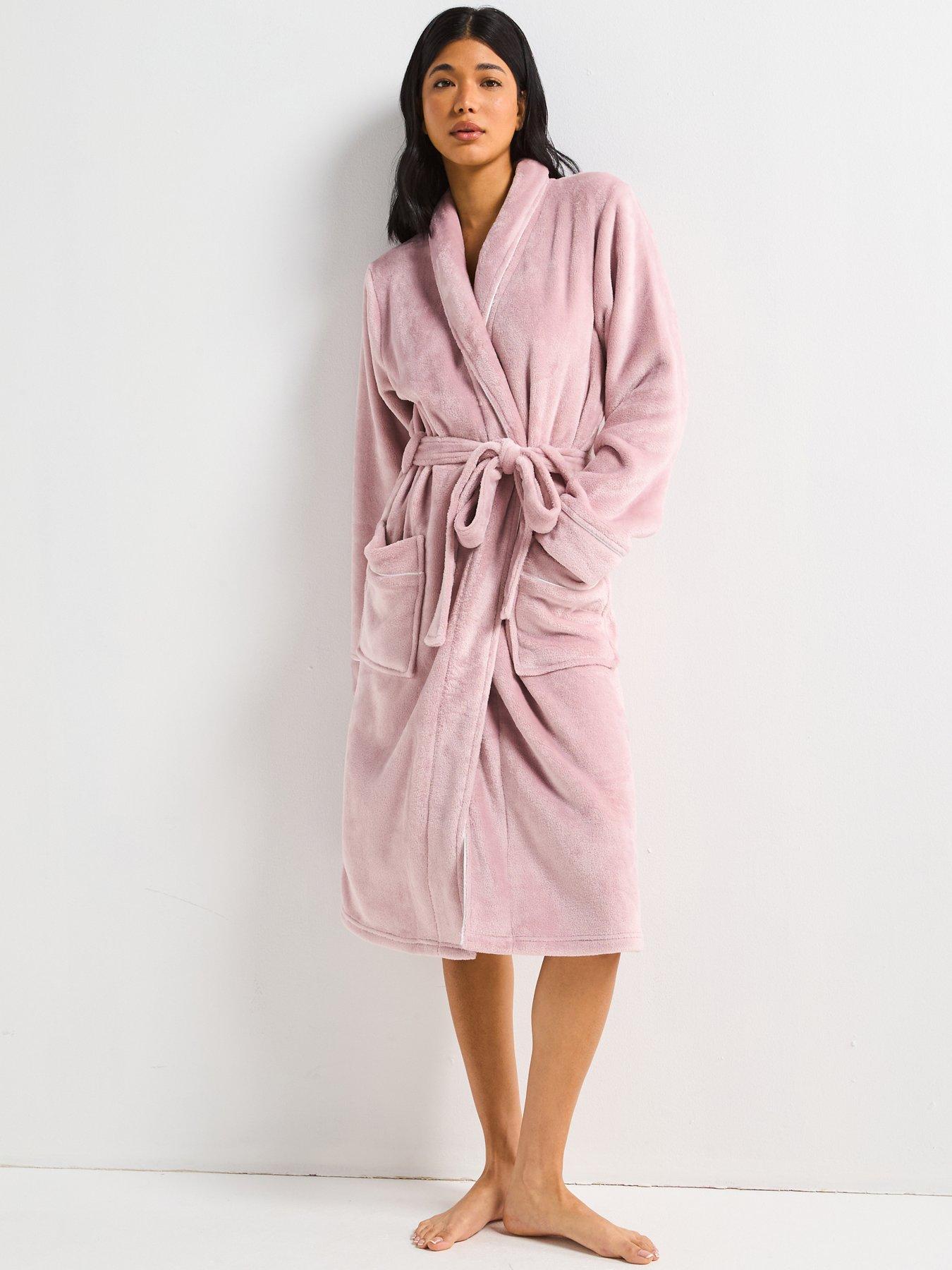v-by-very-supersoft-contrast-piping-dressing-gown-purple