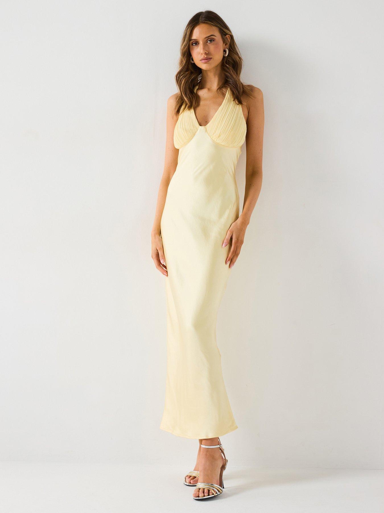 six-stories-pleated-halter-neck-midaxi-dress