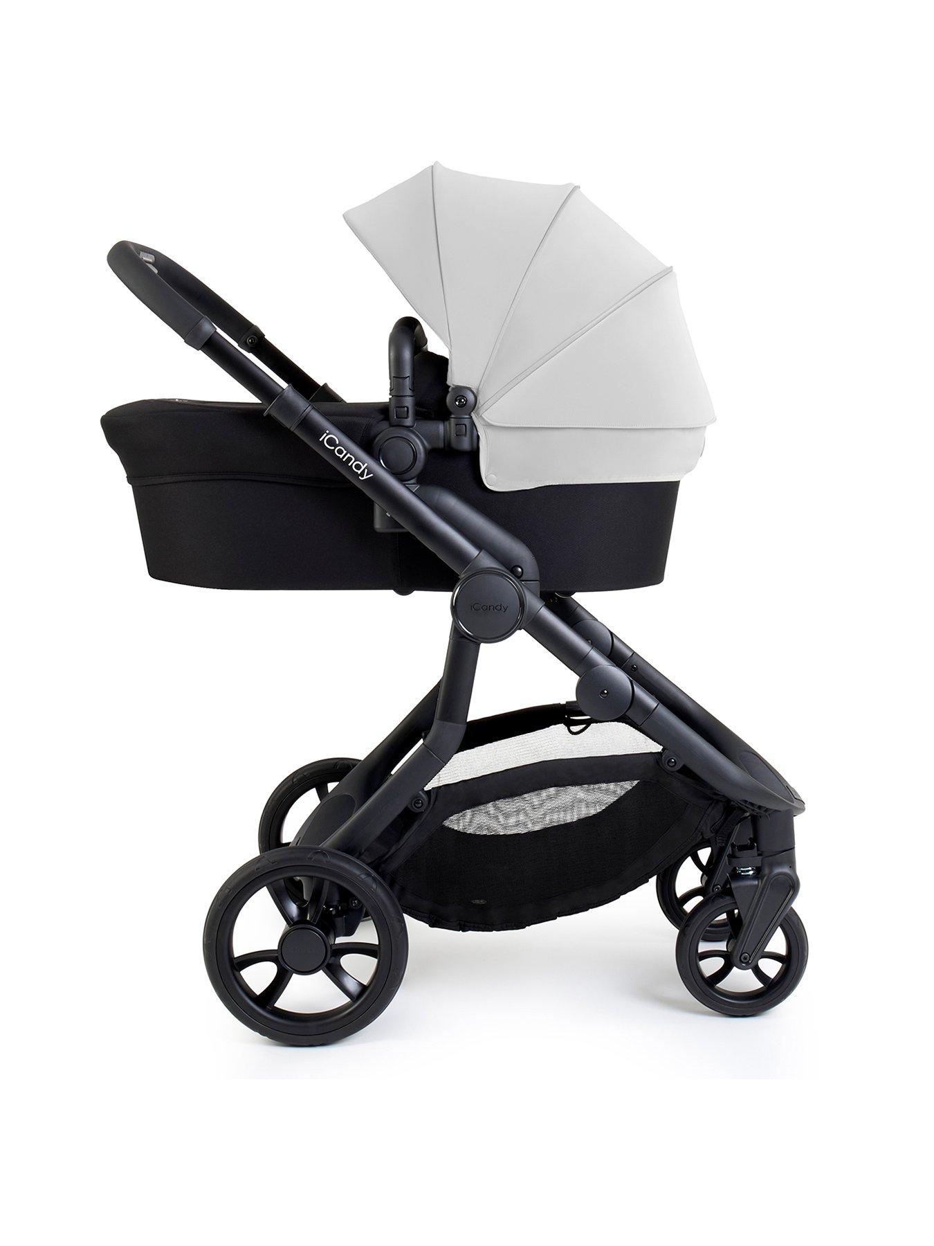  image of icandy-orange-4-pushchair-bundle-glacier