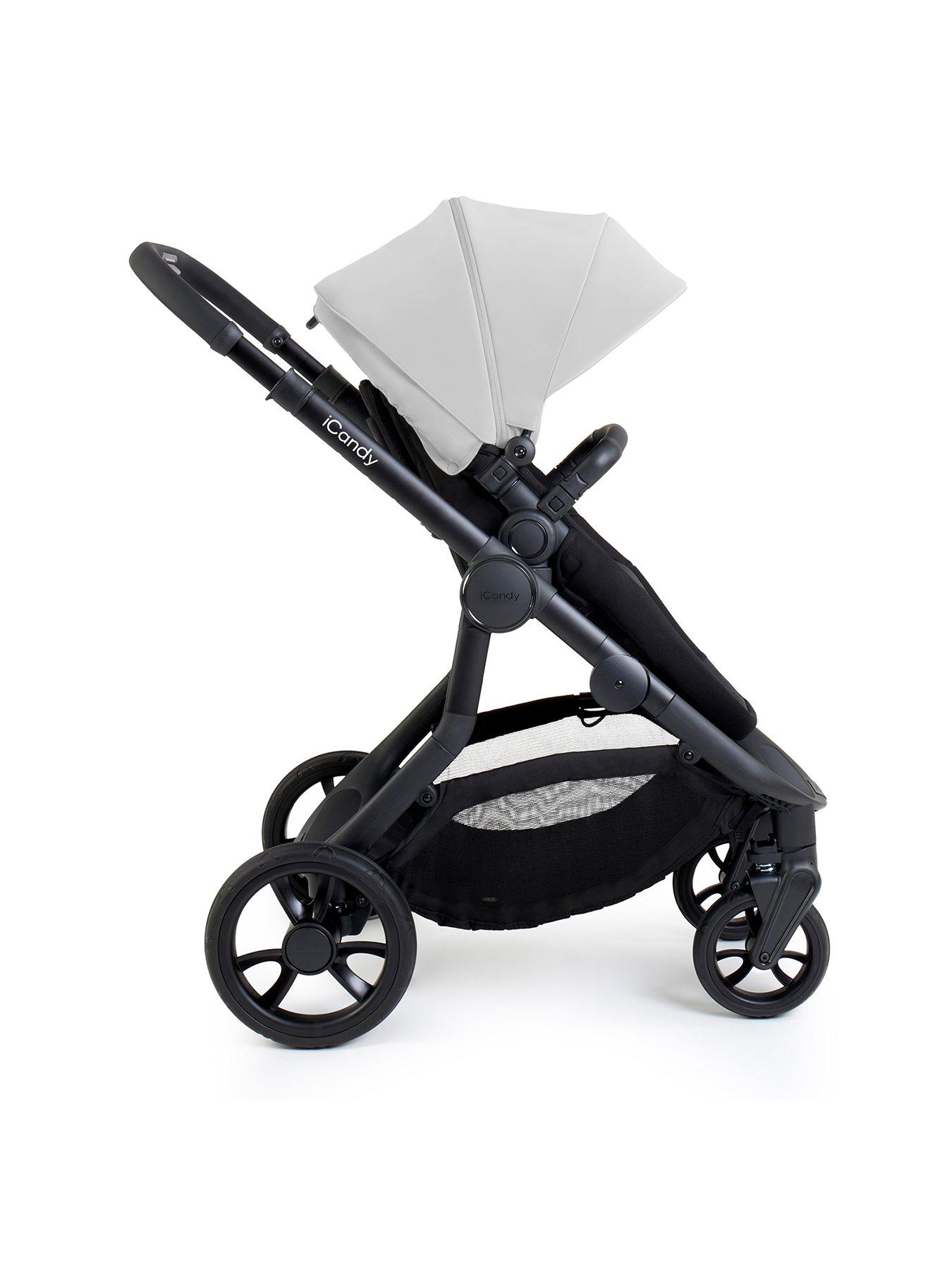  image of icandy-orange-4-pushchair-bundle-glacier