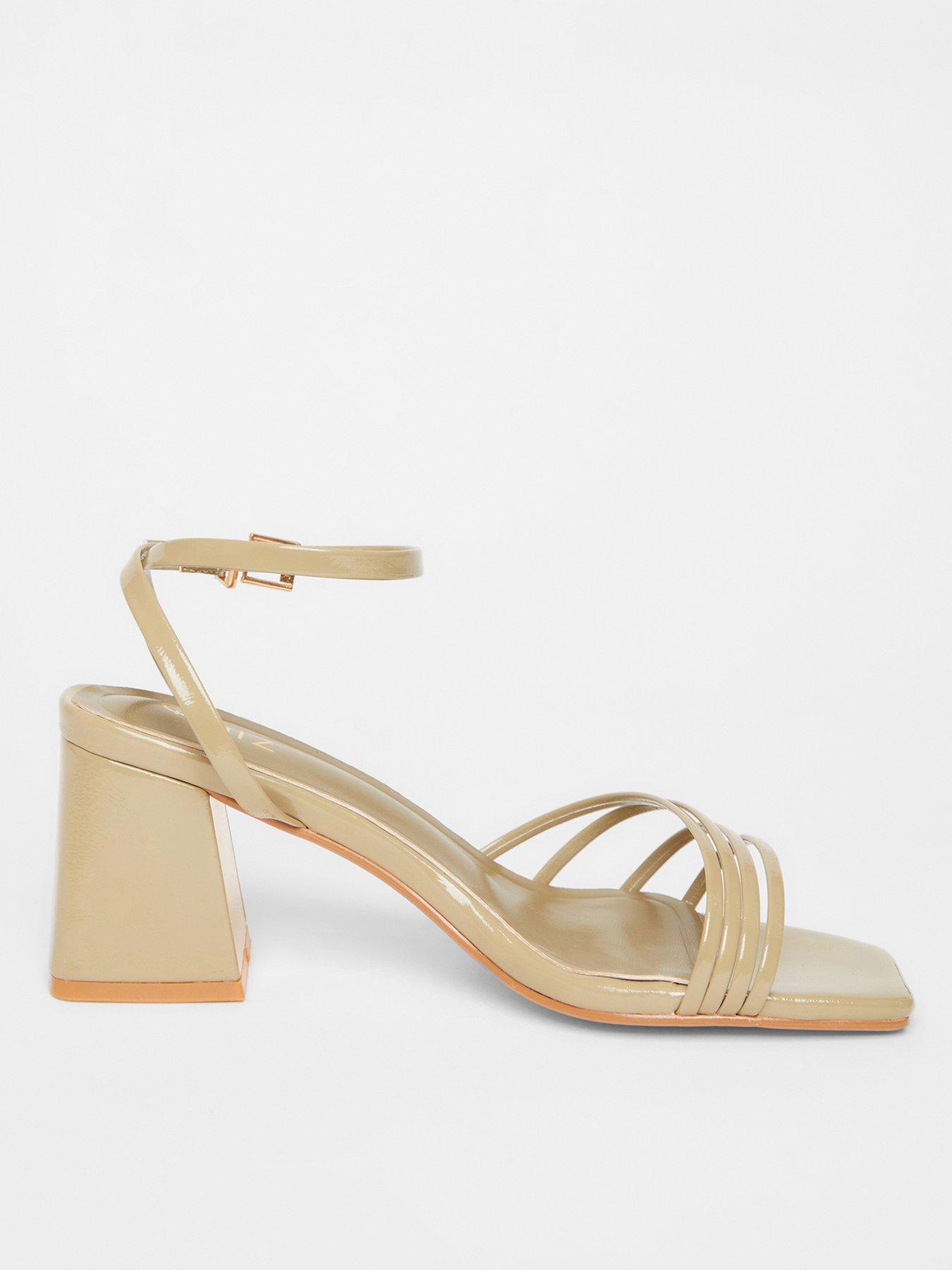 quiz-khaki-strappy-heels