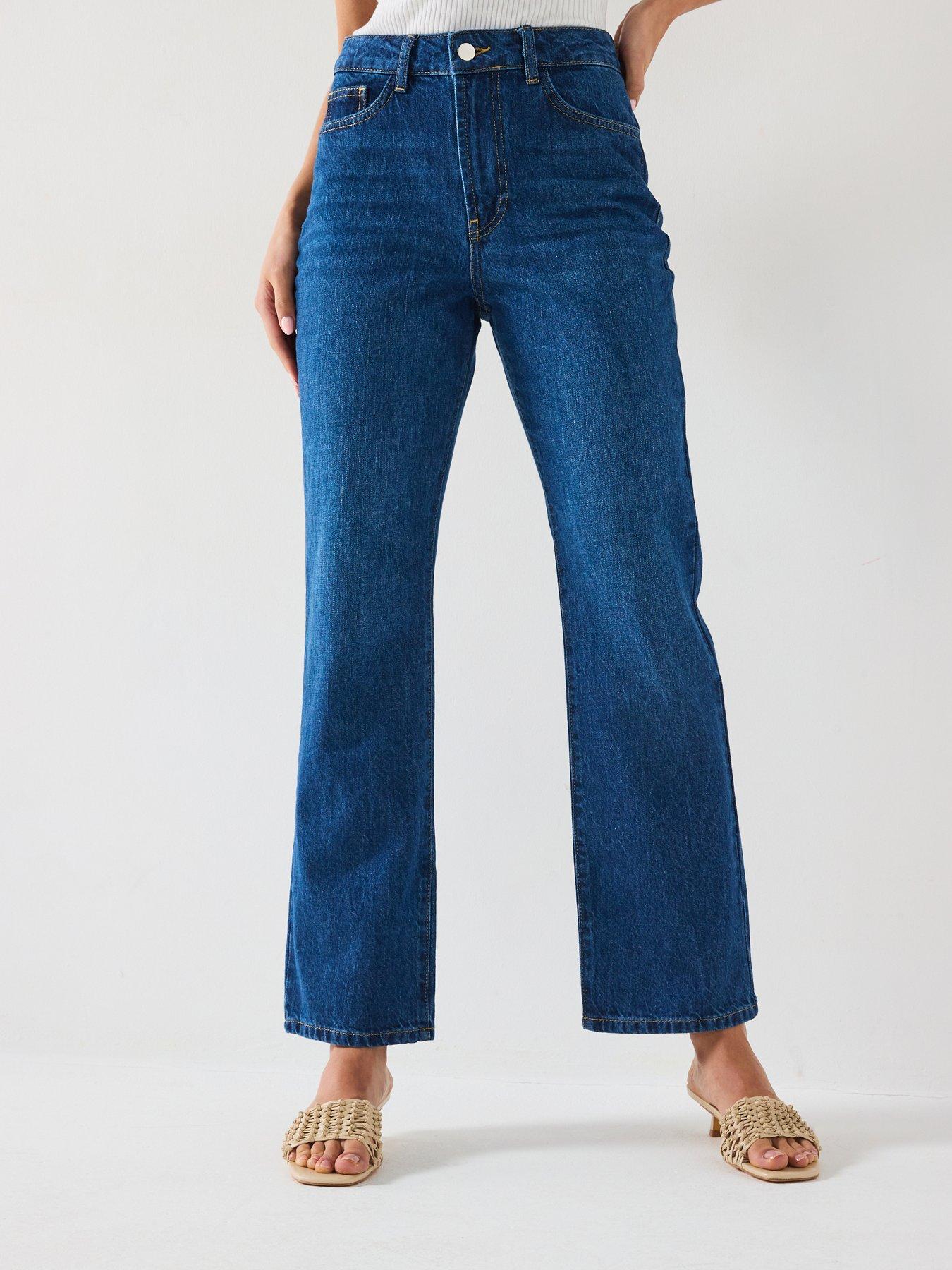 v-by-very-column-straight-fit-jeans-dark-wash
