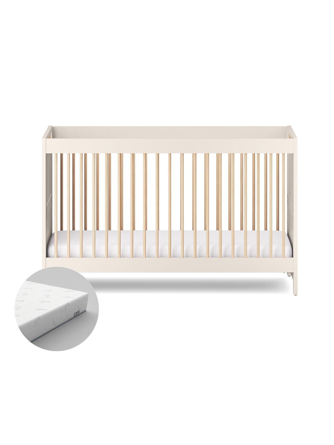 undefined Seville Cot Bed  &  Truefit Mattress