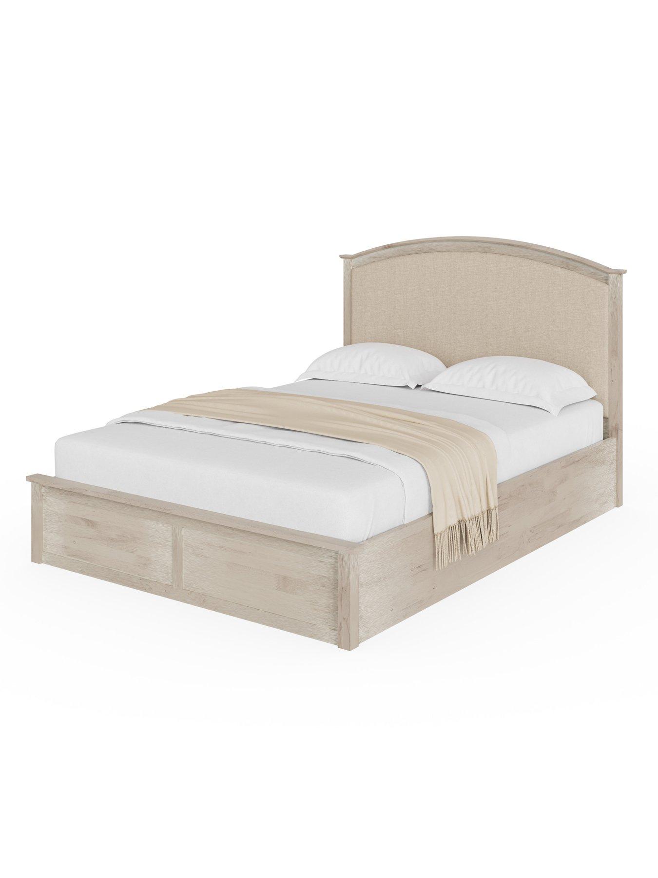 Image 3 of 6 of GFW Madrid End Lift Up Ottoman Storage Bed with Sleepycastle Mattress Options (Buy &amp; SAVE!)