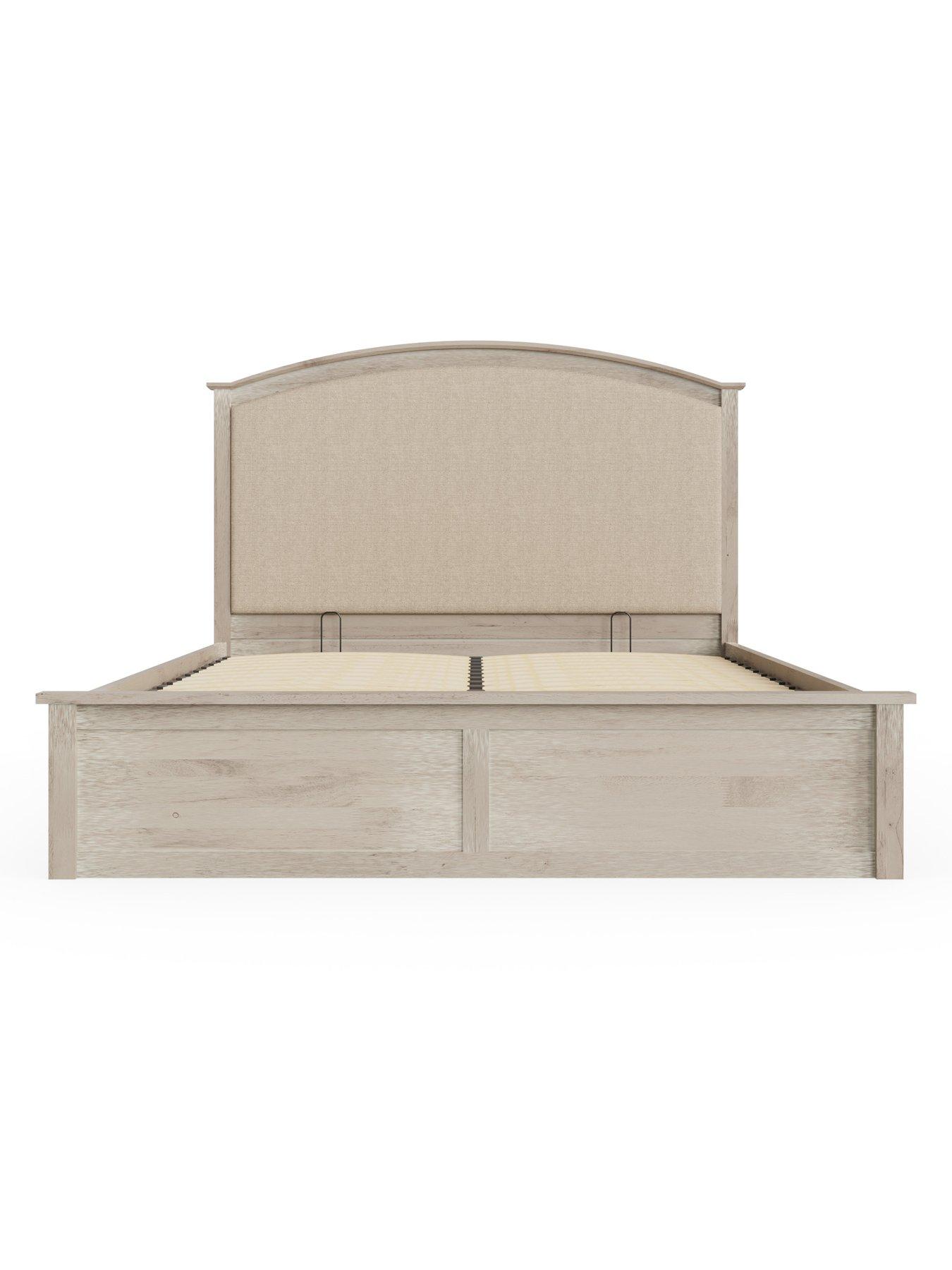 Image 4 of 6 of GFW Madrid End Lift Up Ottoman Storage Bed with Sleepycastle Mattress Options (Buy &amp; SAVE!)