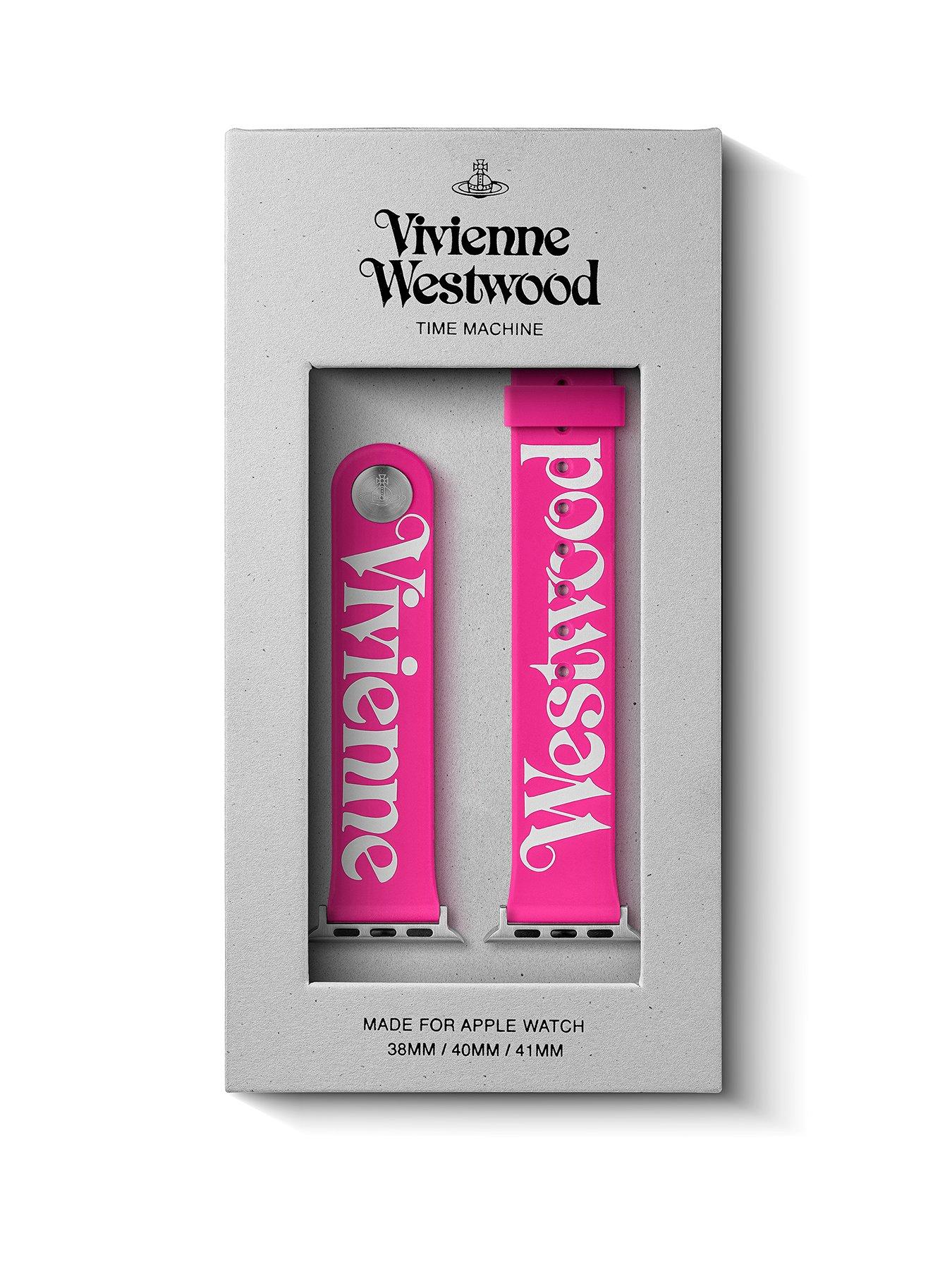vivienne-westwood-siliconenbspapple-watch-compatiblenbspstrap--nbsppink
