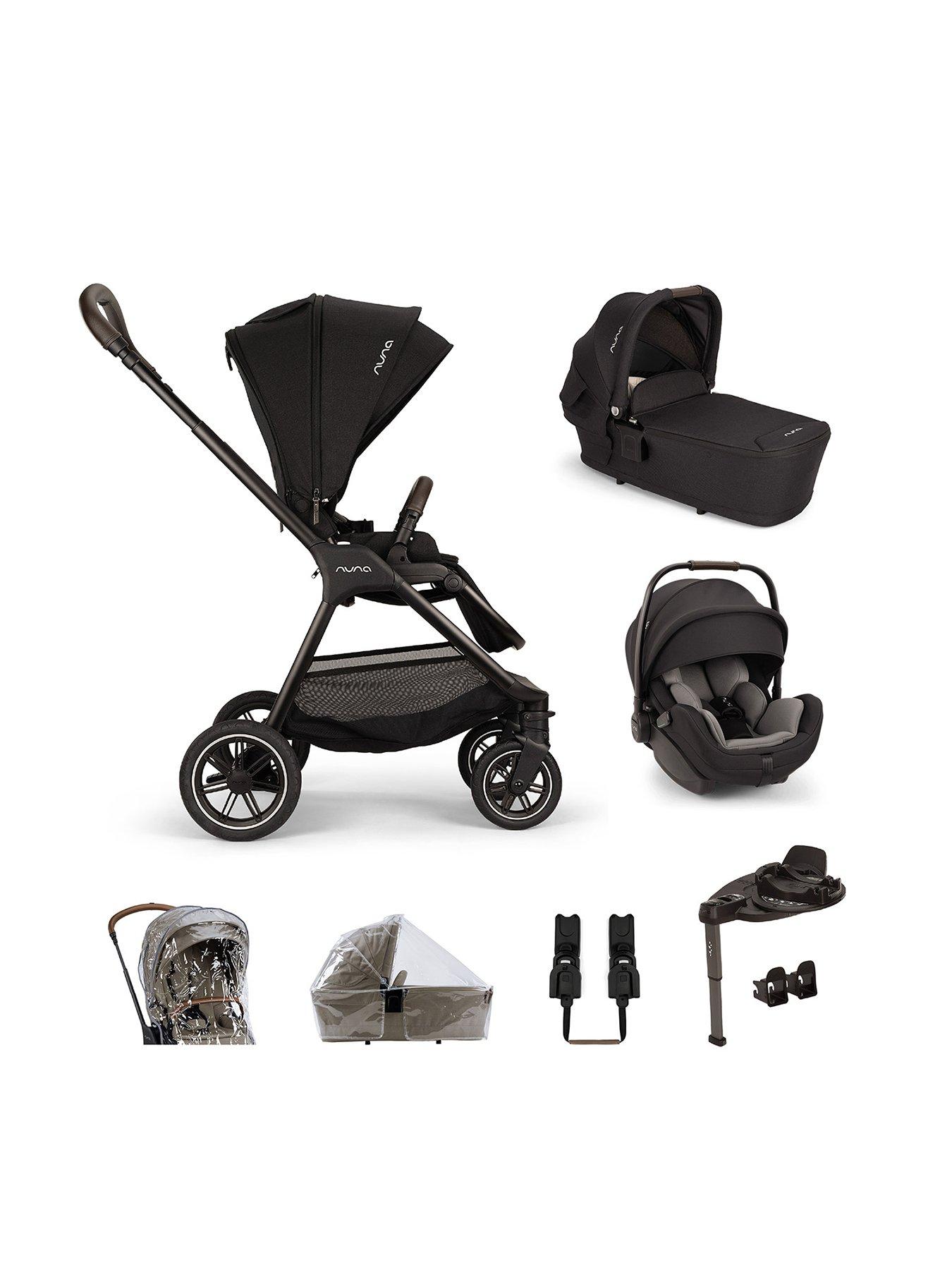 Image 1 of 7 of Nuna TRIV next ARRA flex Pushchair Bundle - Caviar