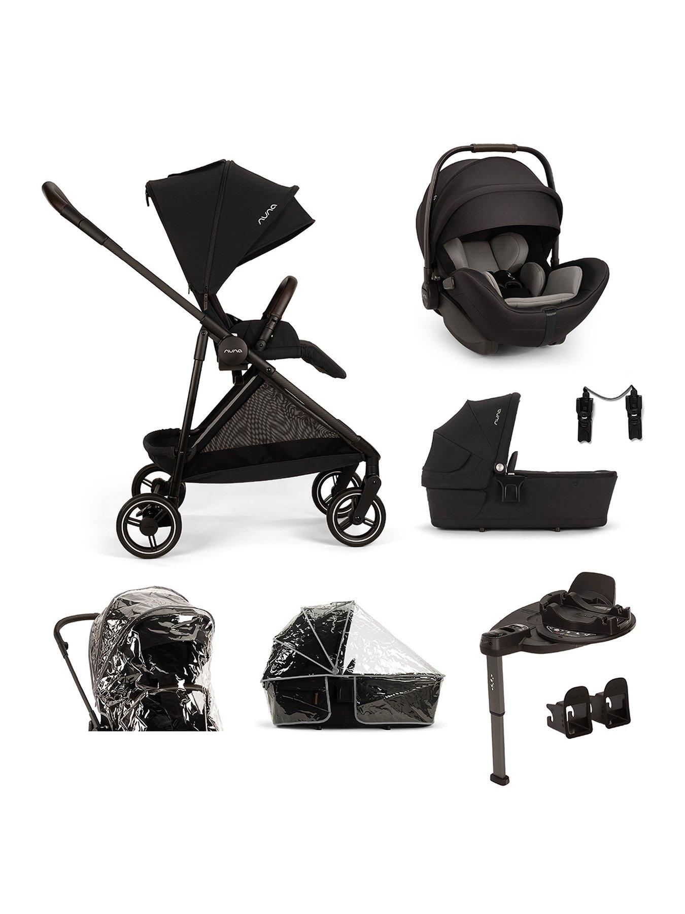  image of nuna-ixxa-next----arra-flex-base-curv-bundle-caviar